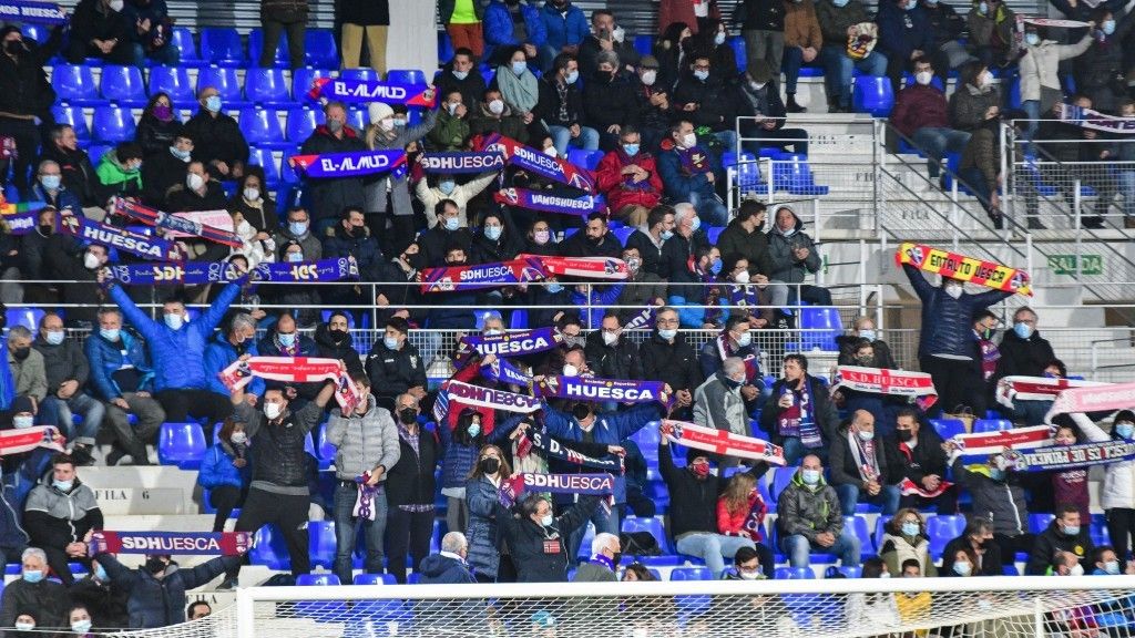 Imagen de El Alcoraz en un partido de la temporada pasada en Segunda. Foto: SD Huesca