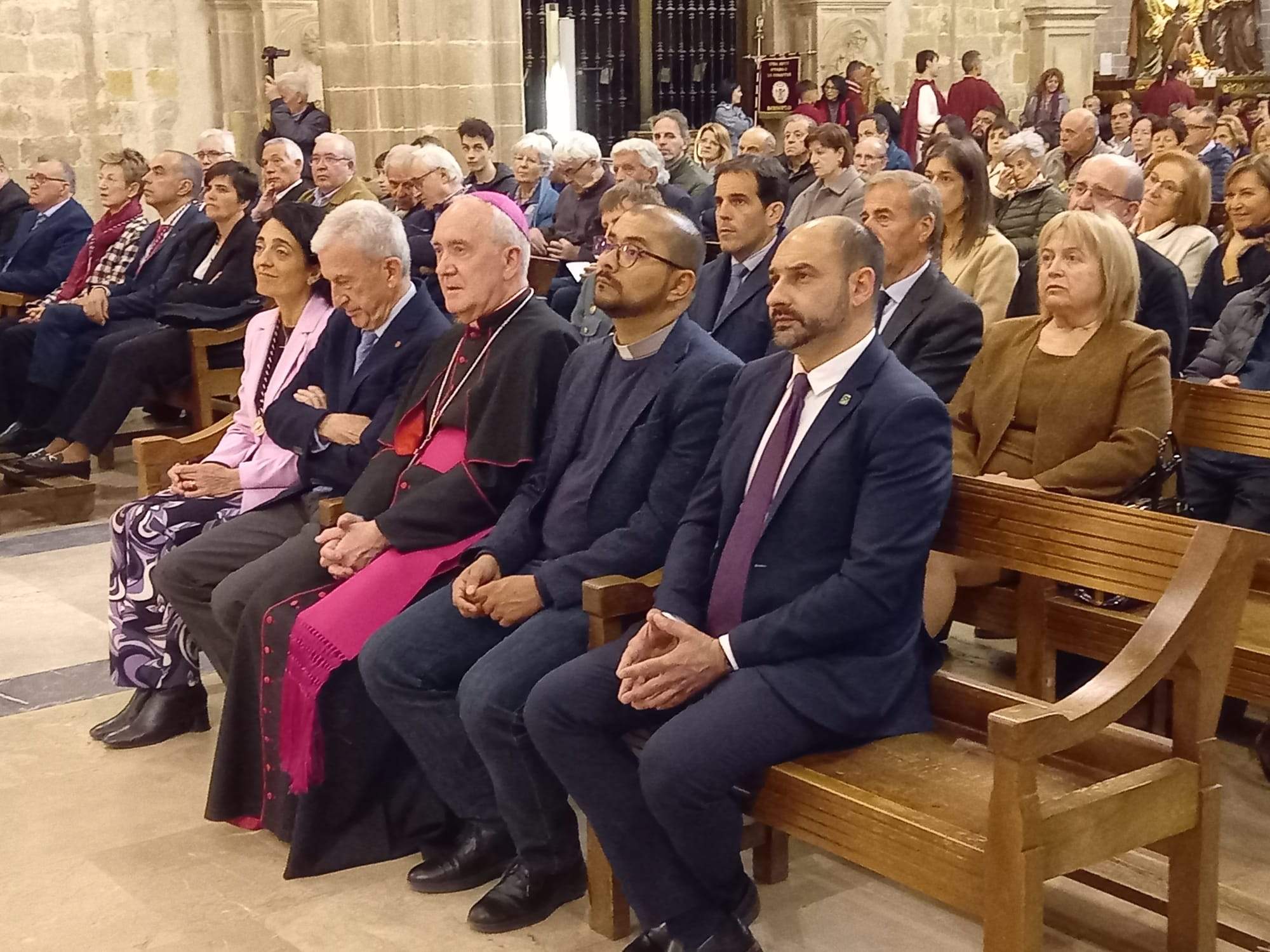 Pregón de la Semana Santa de Barbastro.  Foto Servicio Especial