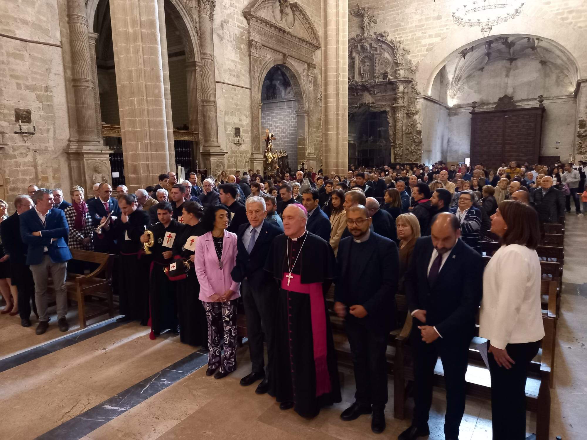 Pregón de la Semana Santa de Barbastro.  Foto Servicio Especial