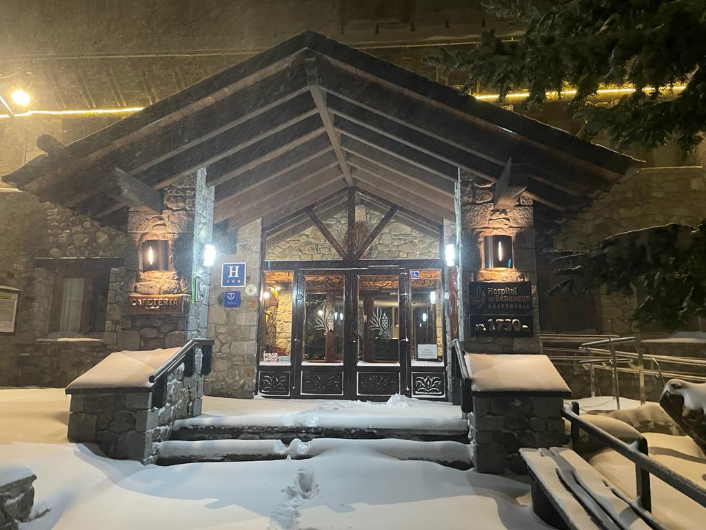 Nevada en el arranque de la Semana Santa