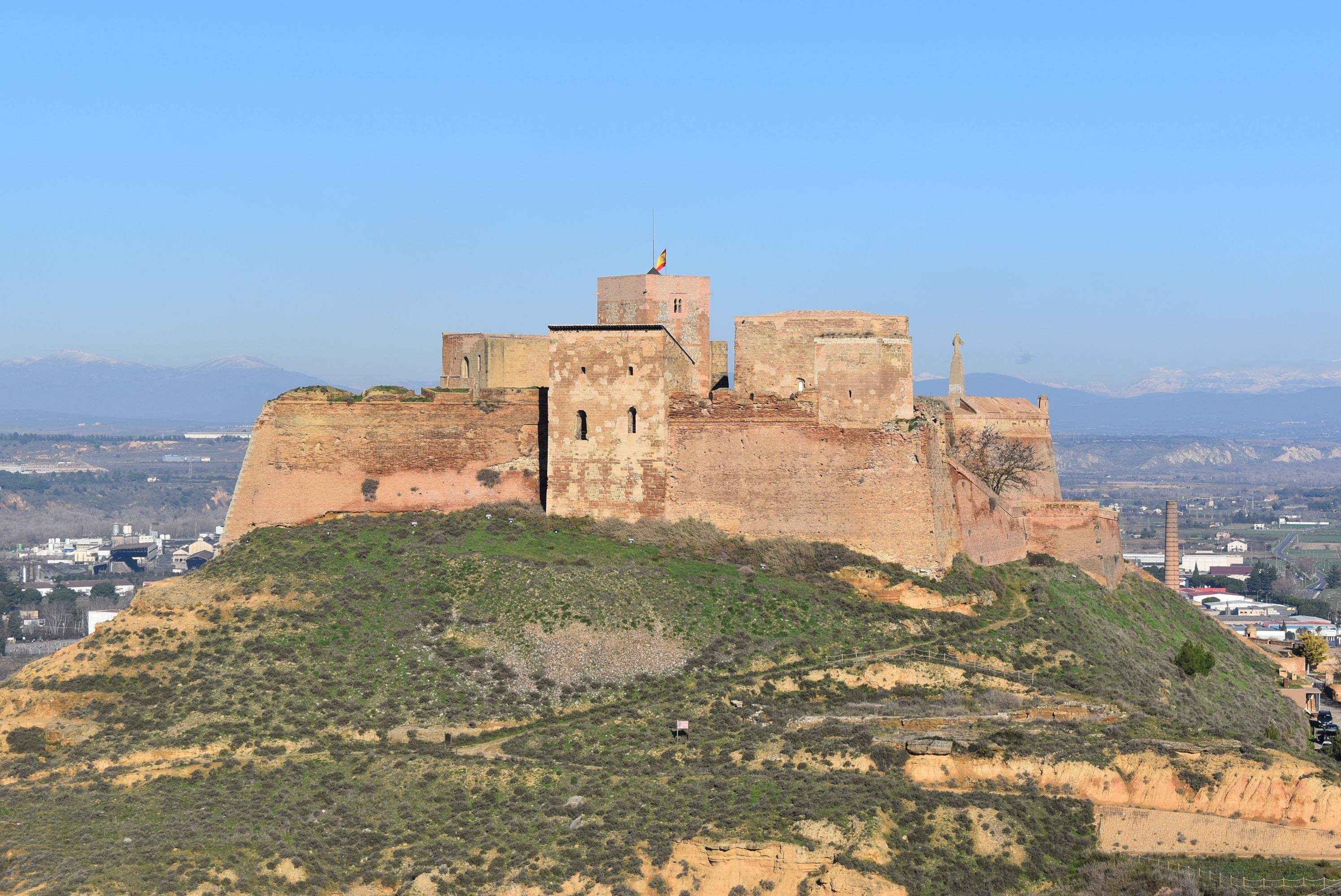 El castillo de Monzón será el escenario para las actuaciones del Festival.