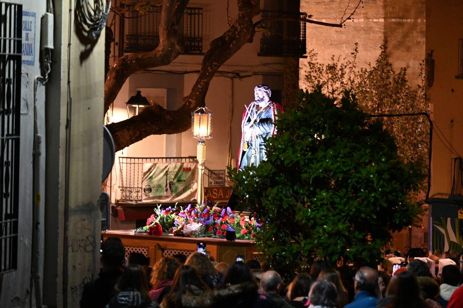 Procesión del Santo Cristo de los Milagros. Foto Carlos Jalle