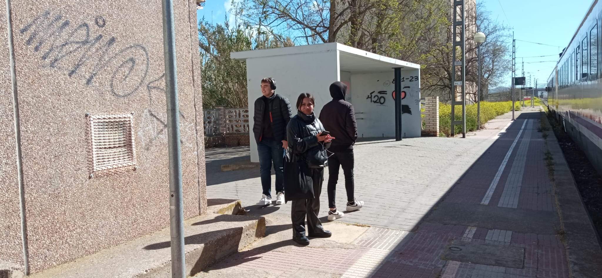 Concentración de Monegros no Pierdas Tu Tren en Grañén