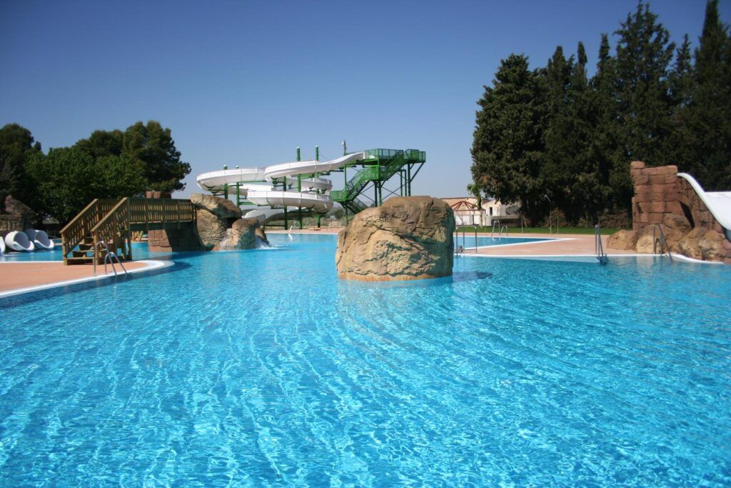 Parque acuático de Monzón.