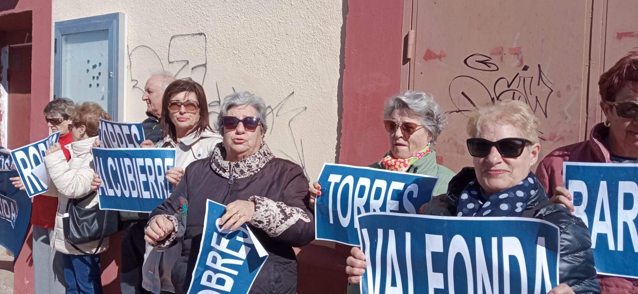 Concentración de Monegros no Pierdas Tu Tren en Grañén