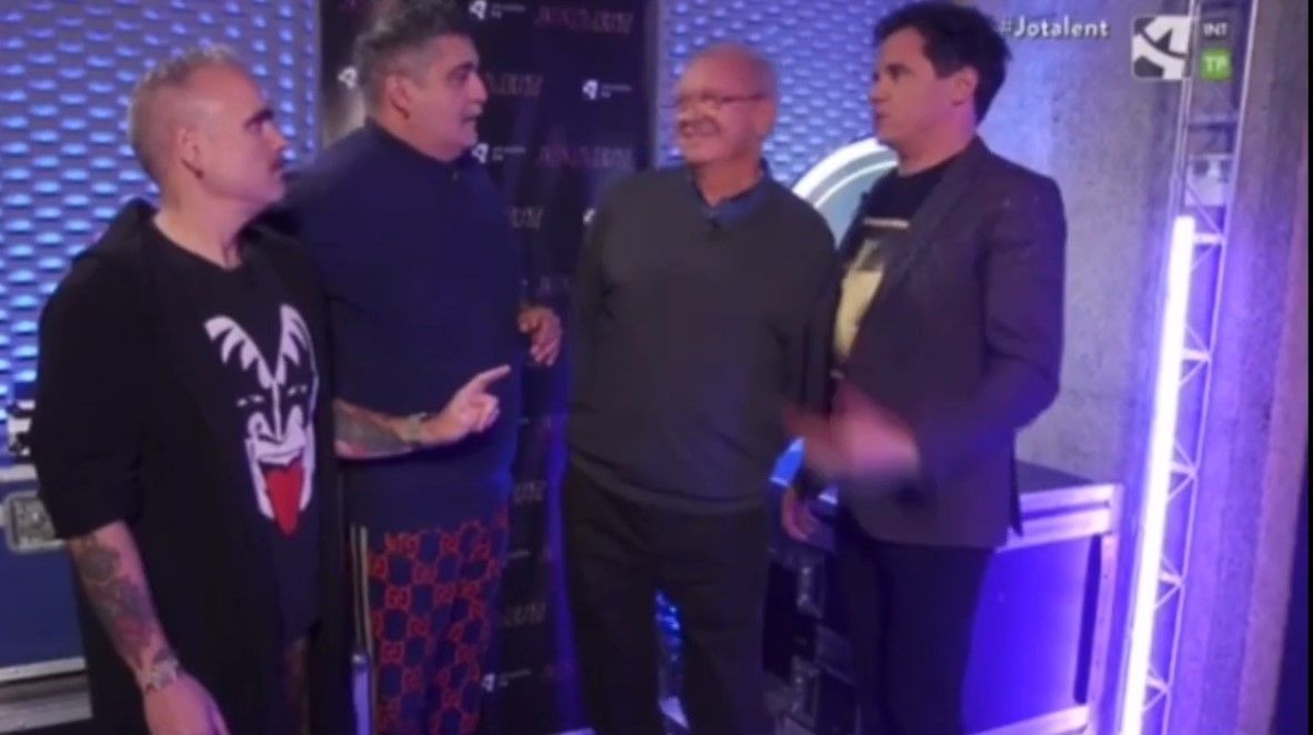 Rafa Maza Delgado y Rafa Maza Polvorinos, en Jotalent de Aragón TV