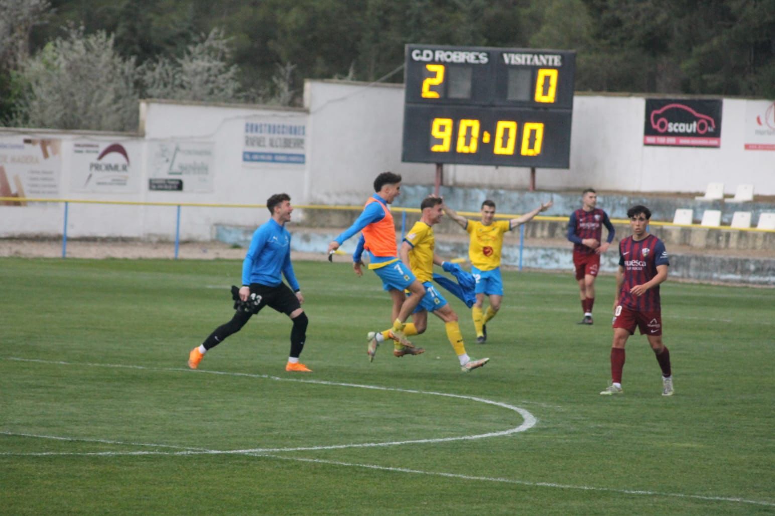Así fue la celebración del CD Robres, campeón de Tercera RFEF