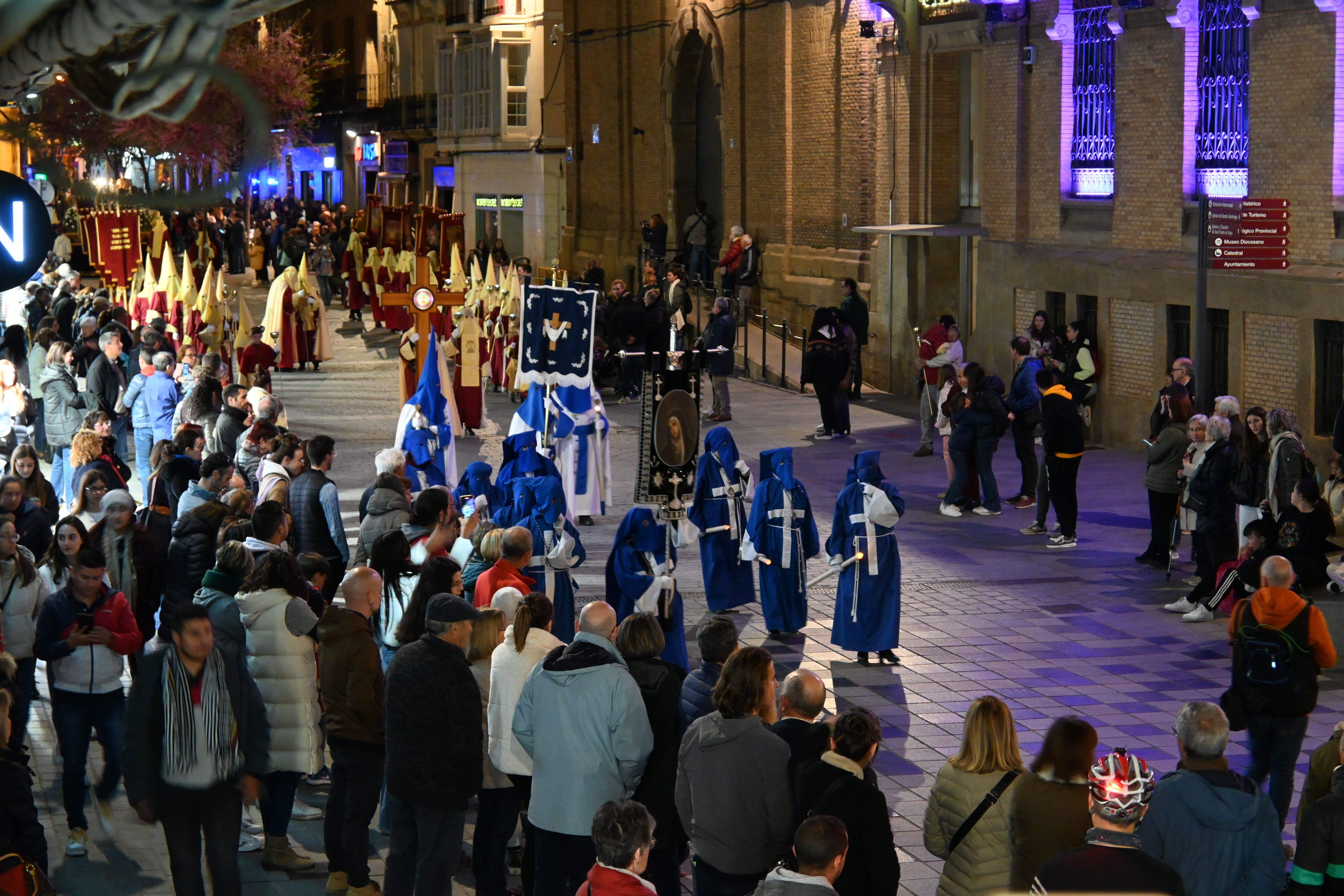 Procesión del Cenáculo. Foto Carlos Jalle