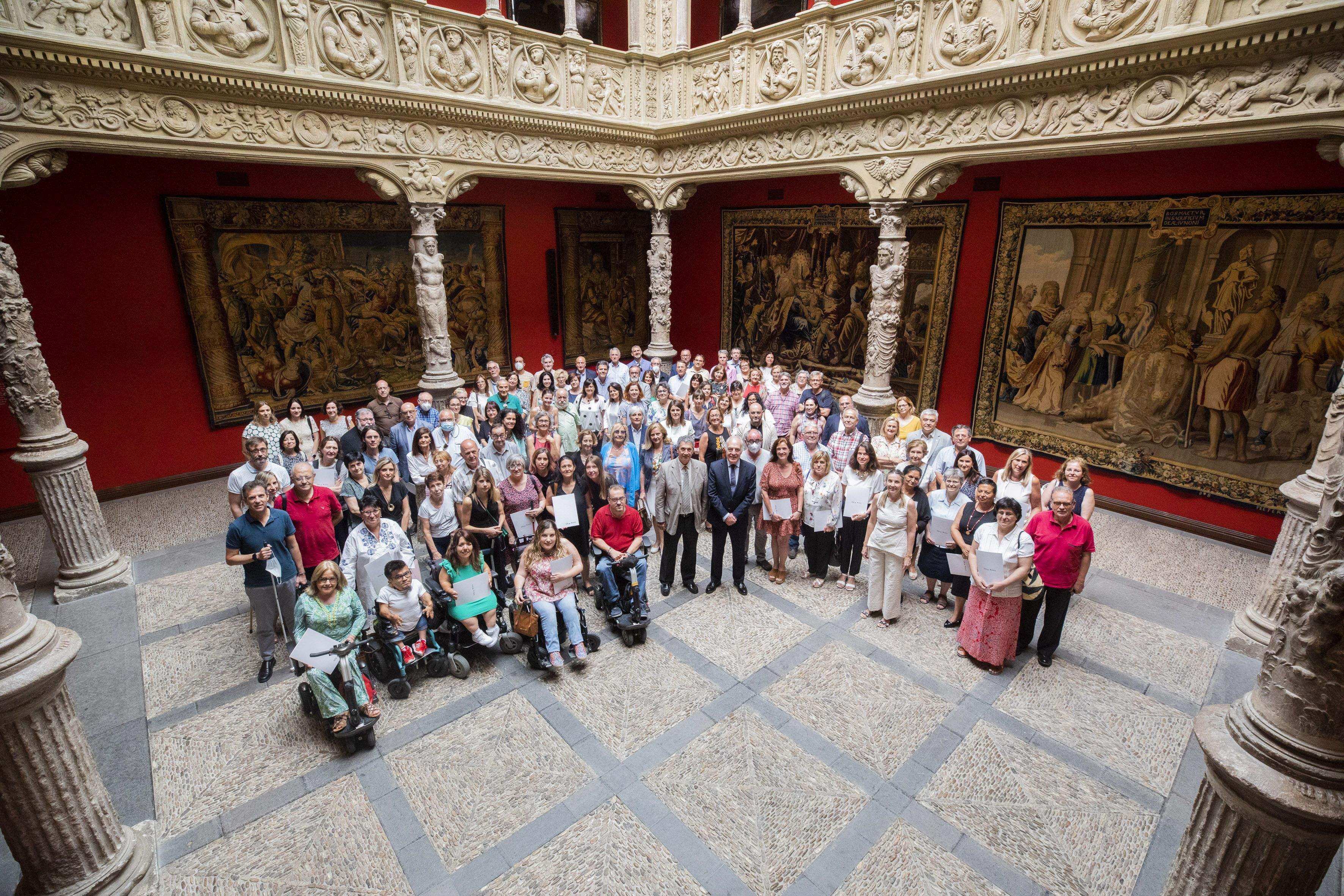 Entrega de los convenios sociales de 2022 por Fundación Ibercaja