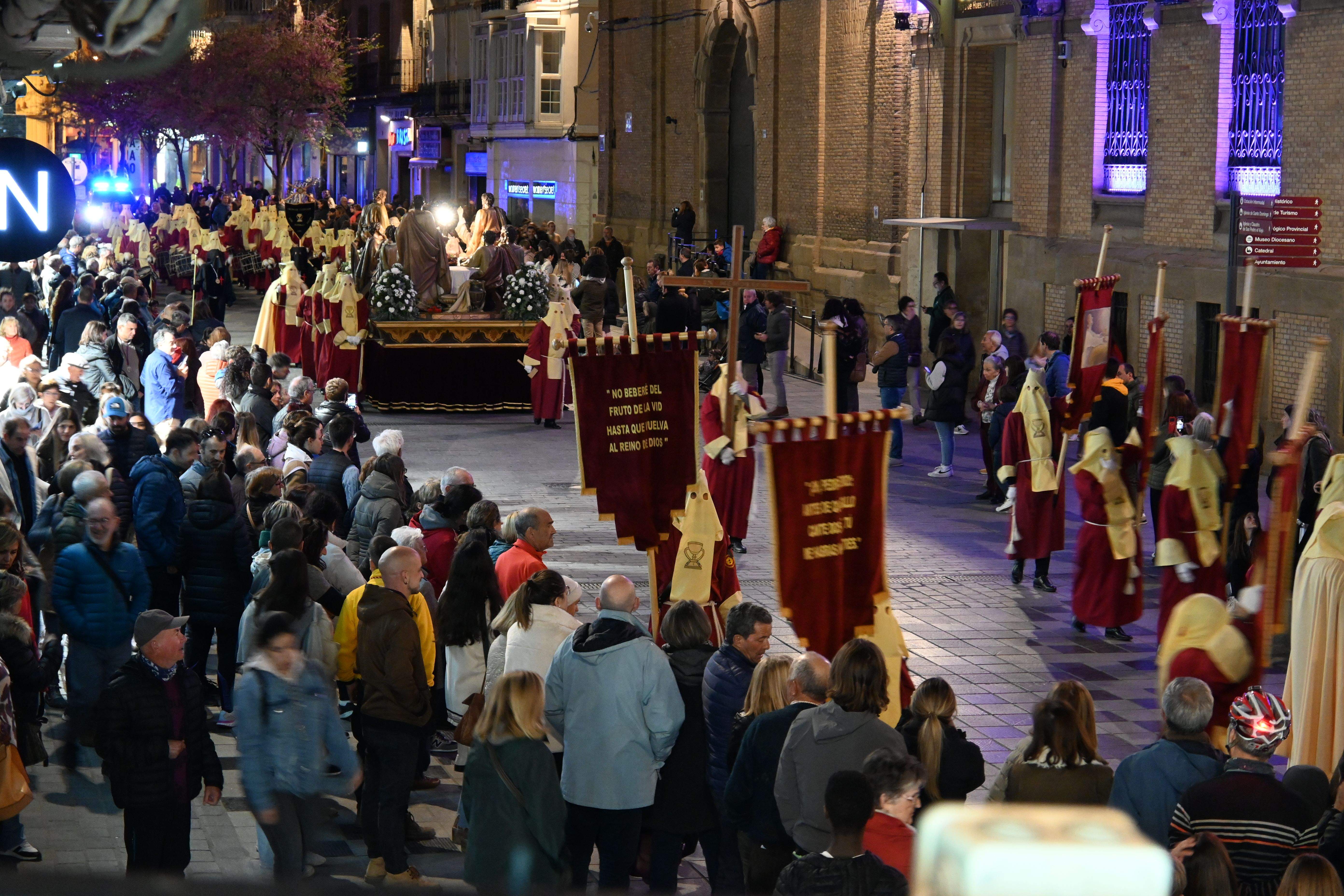 Procesión del Cenáculo. Foto Carlos Jalle