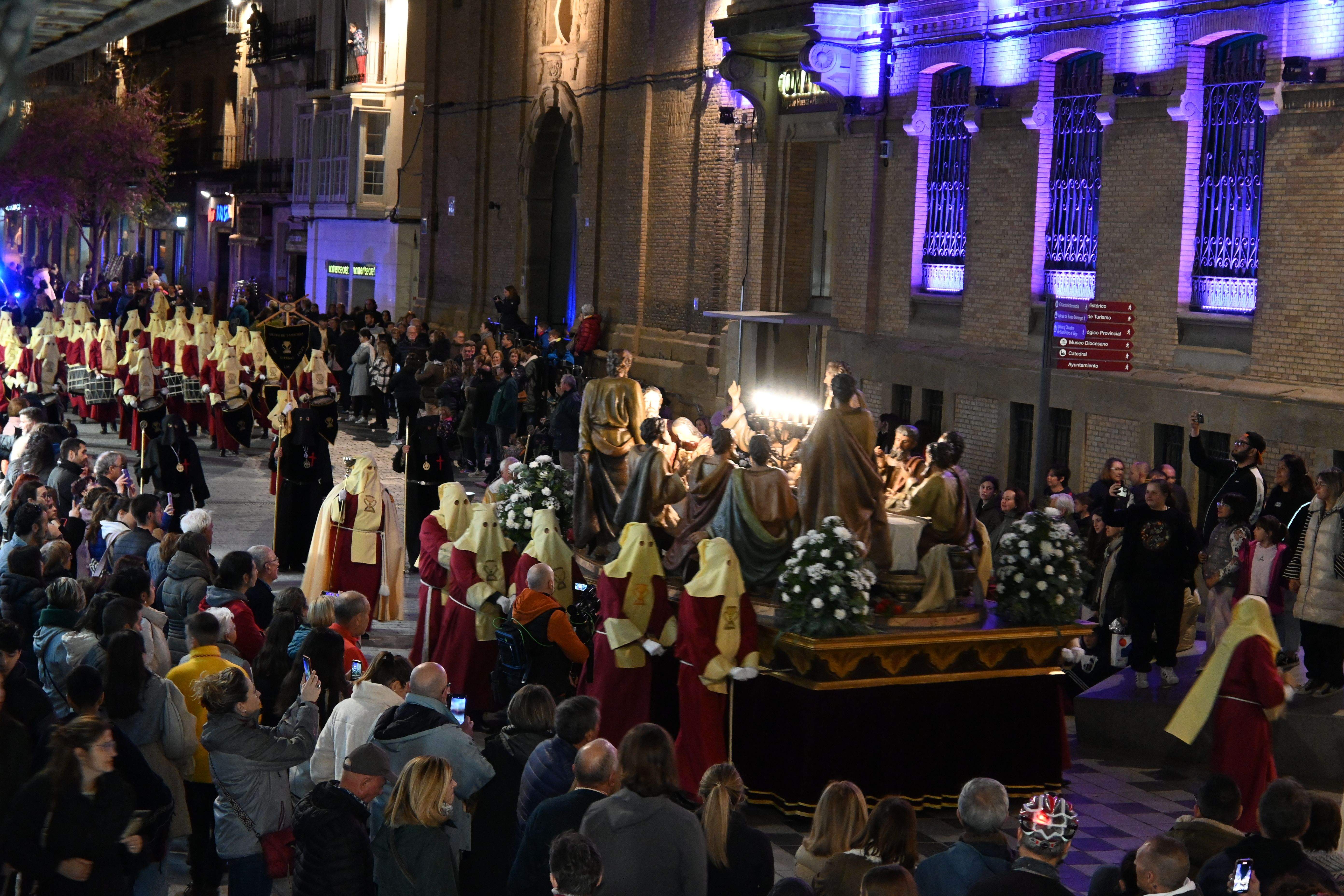 Procesión del Cenáculo. Foto Carlos Jalle