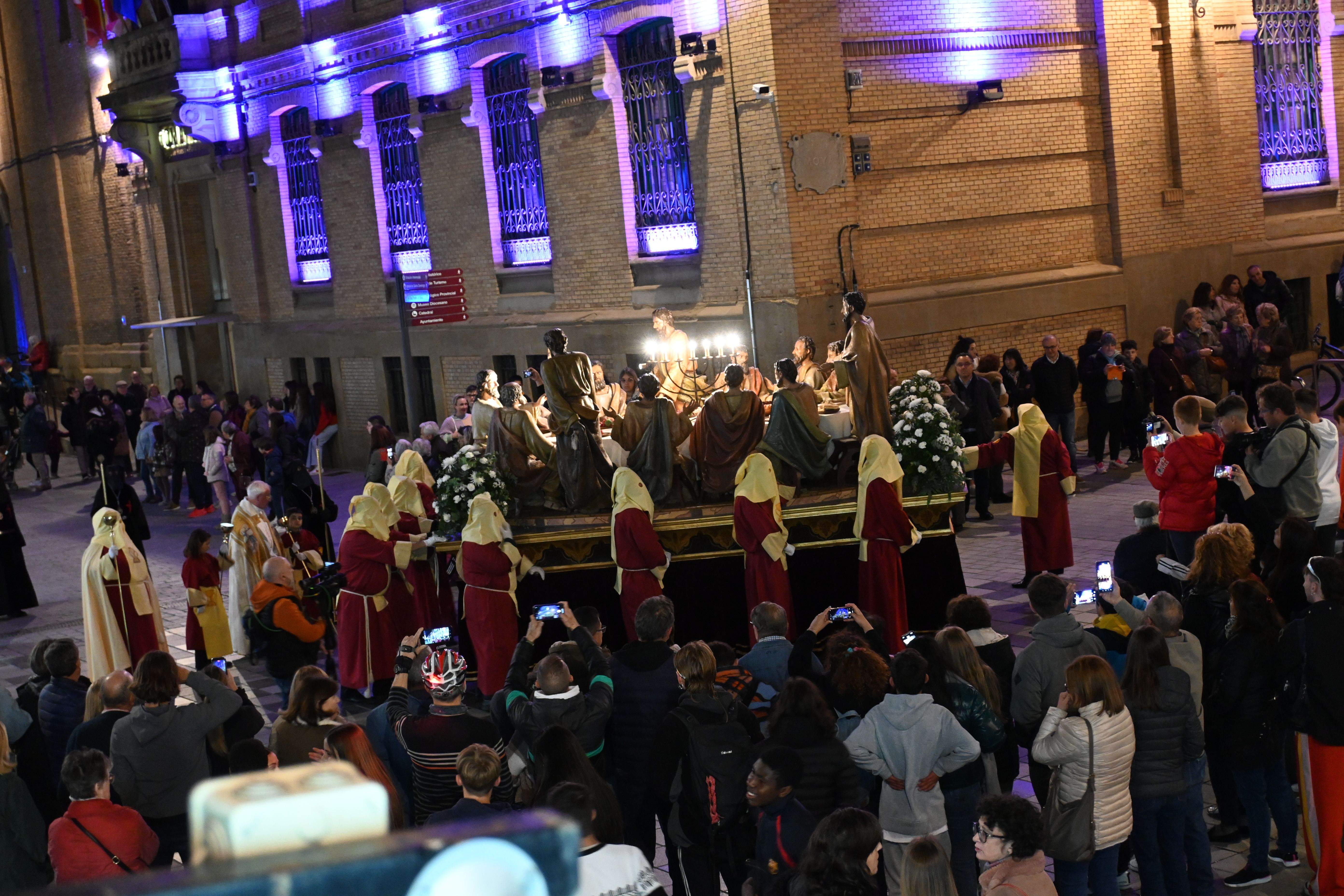 Procesión del Cenáculo. Foto Carlos Jalle