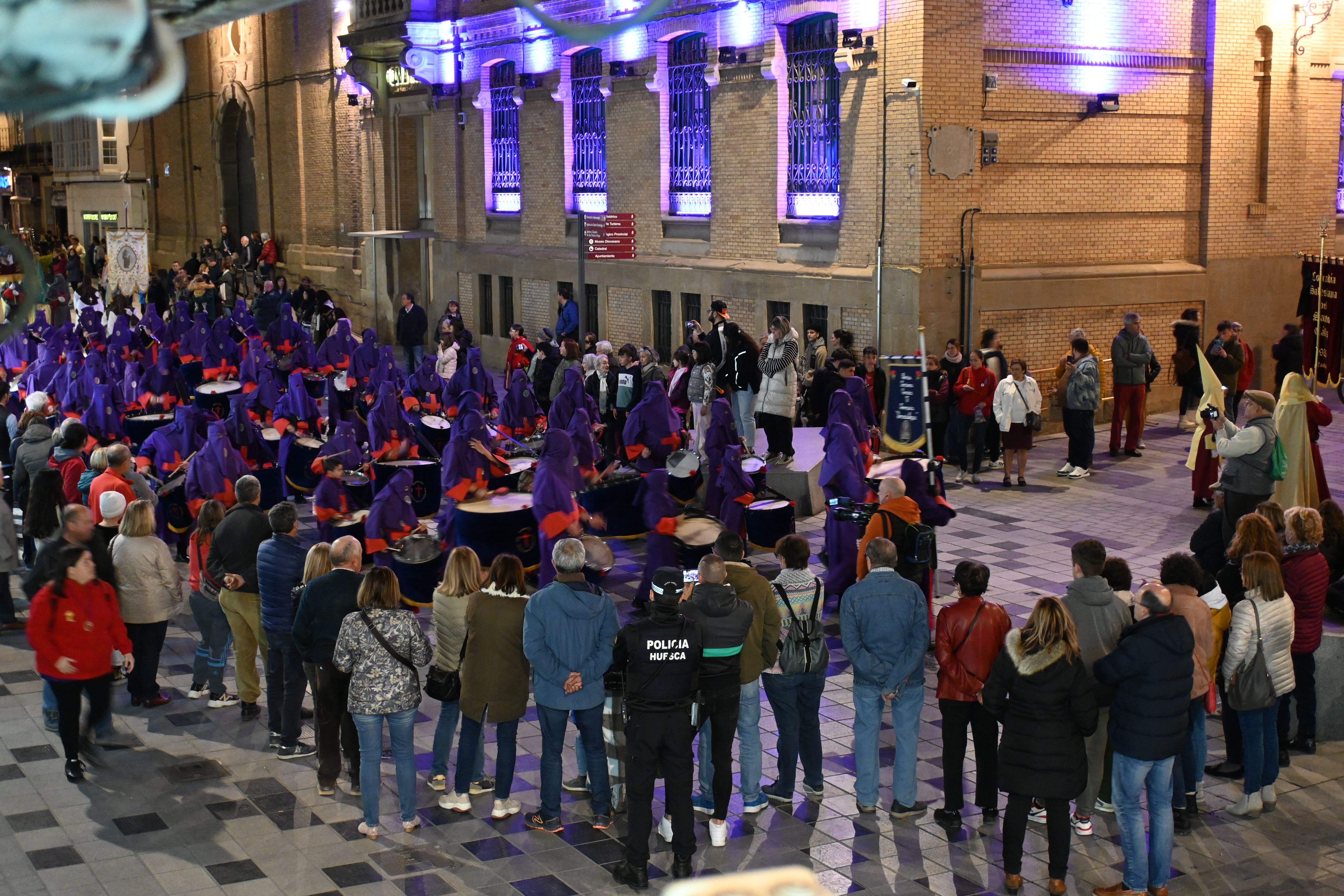 Procesión del Cenáculo. Foto Carlos Jalle