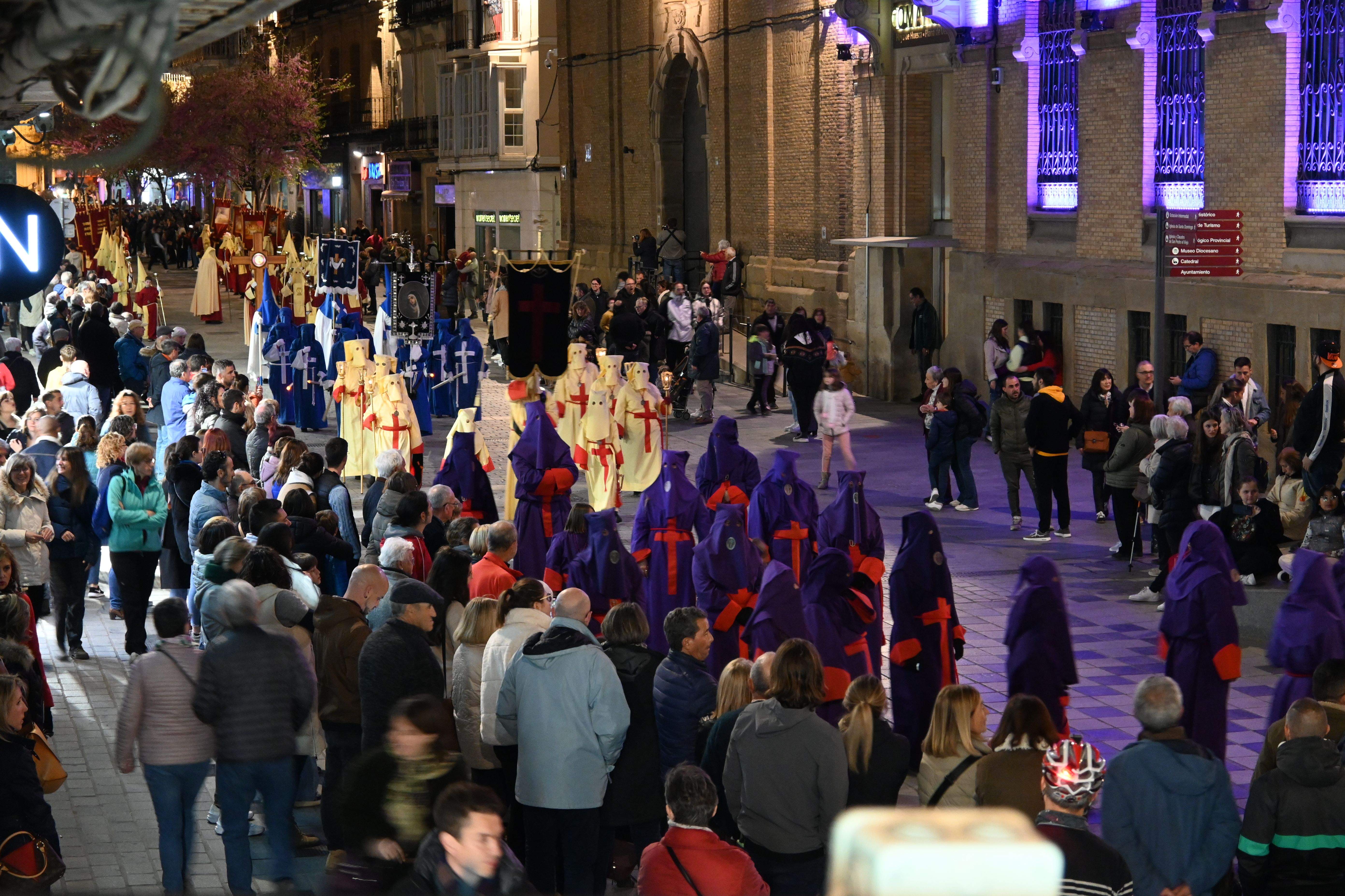 Procesión del Cenáculo de 2023. Foto Carlos Jalle