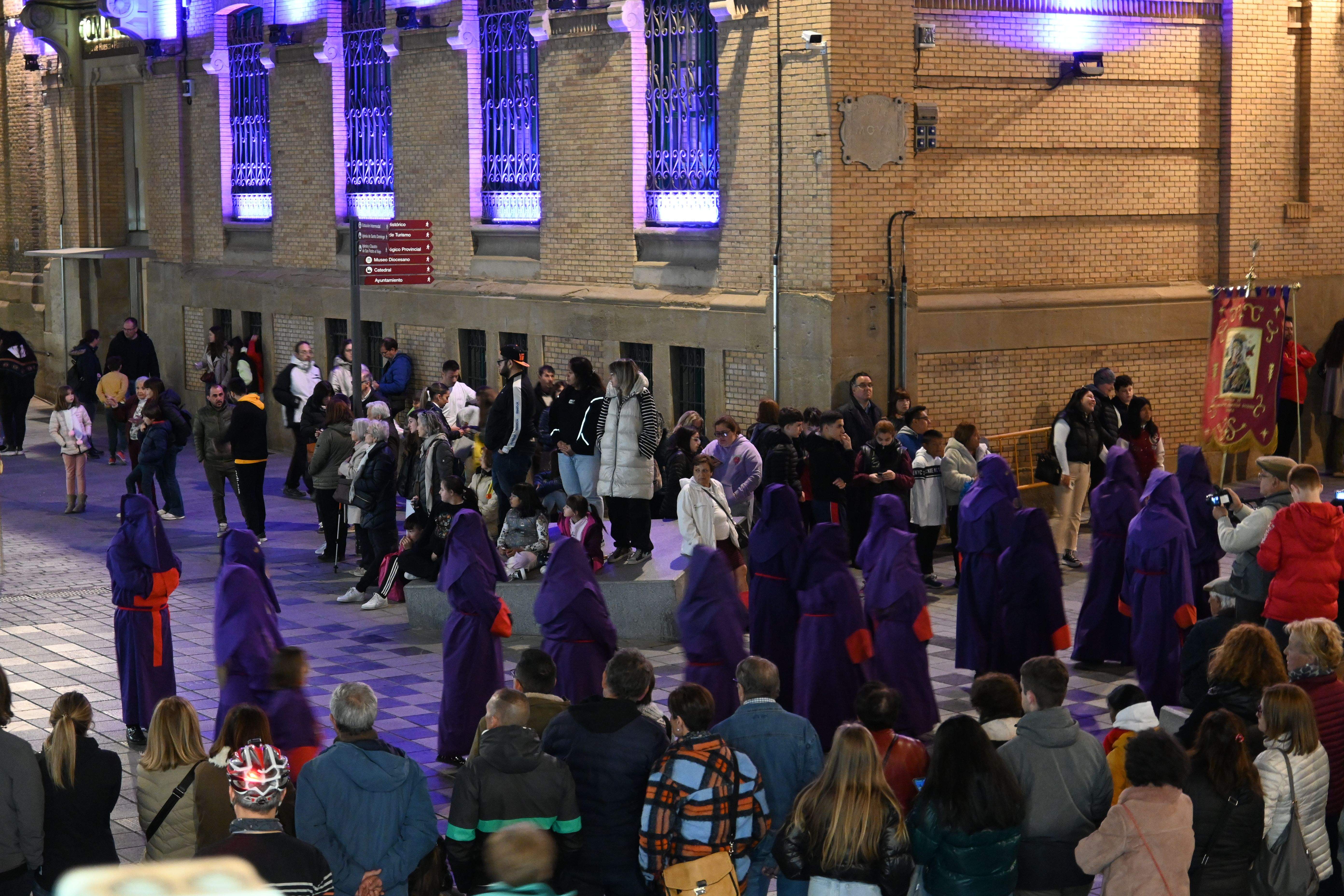 Procesión del Cenáculo. Foto Carlos Jalle