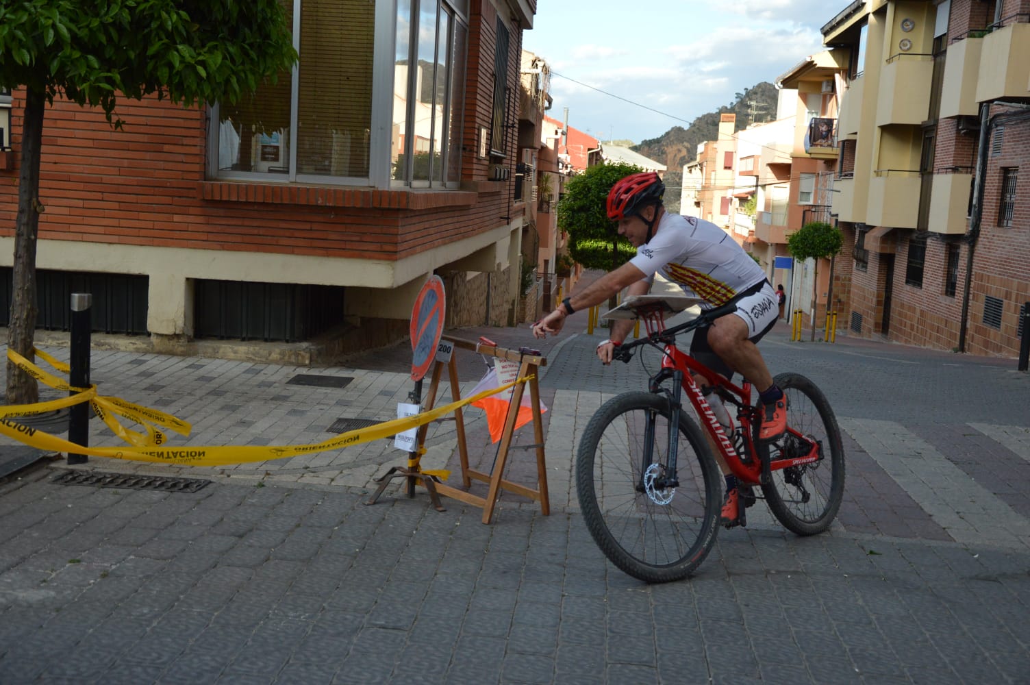 David Toll en la prueba Sprint. Foto Peña Guara
