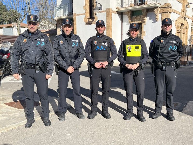 Nuevos uniformes de la Policía Local de Jaca.