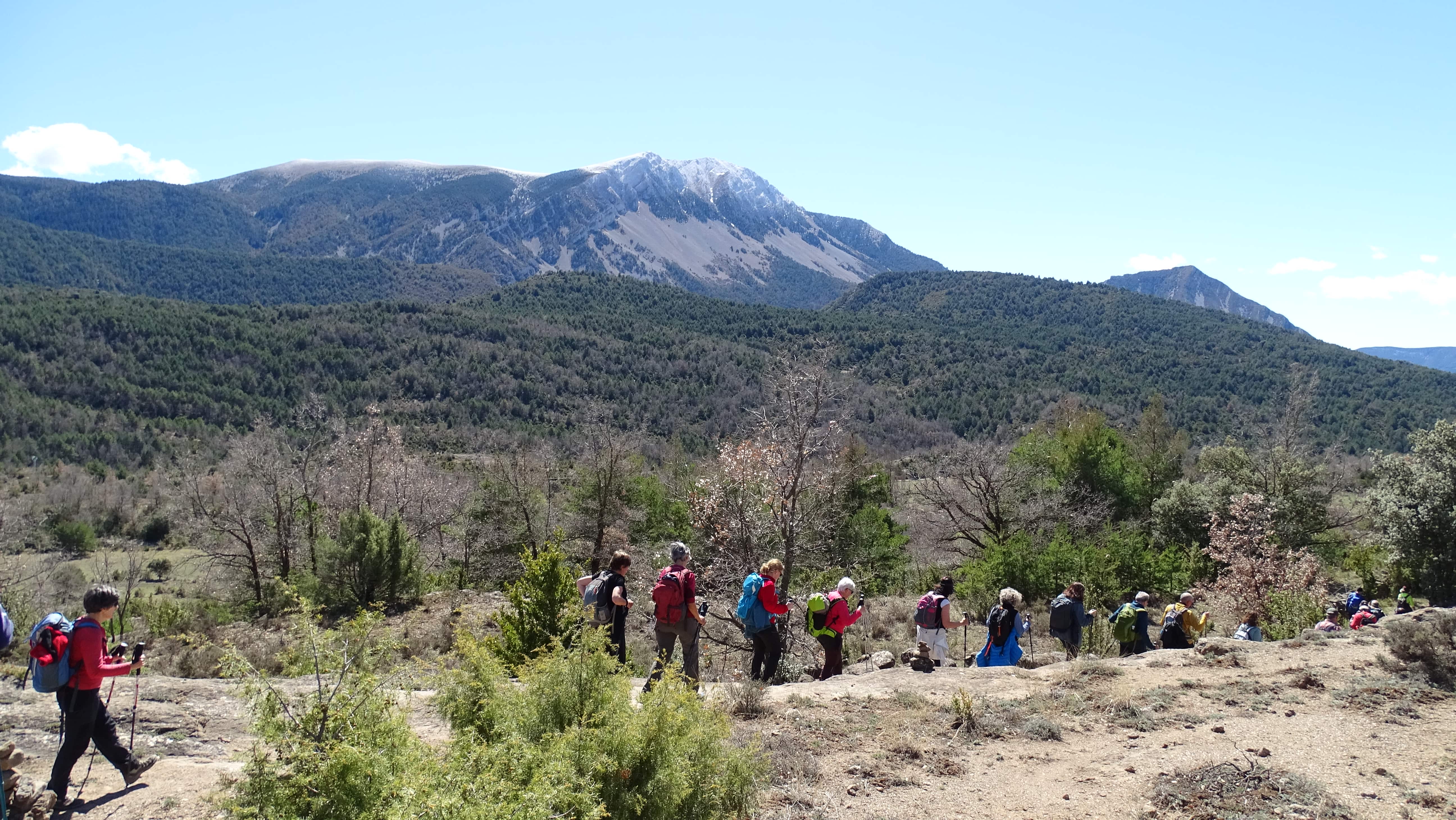 Imágenes de la sierra de Guara de Turismo por el Alto Aragón de Peña Guara. Foto Alfredo Zazo