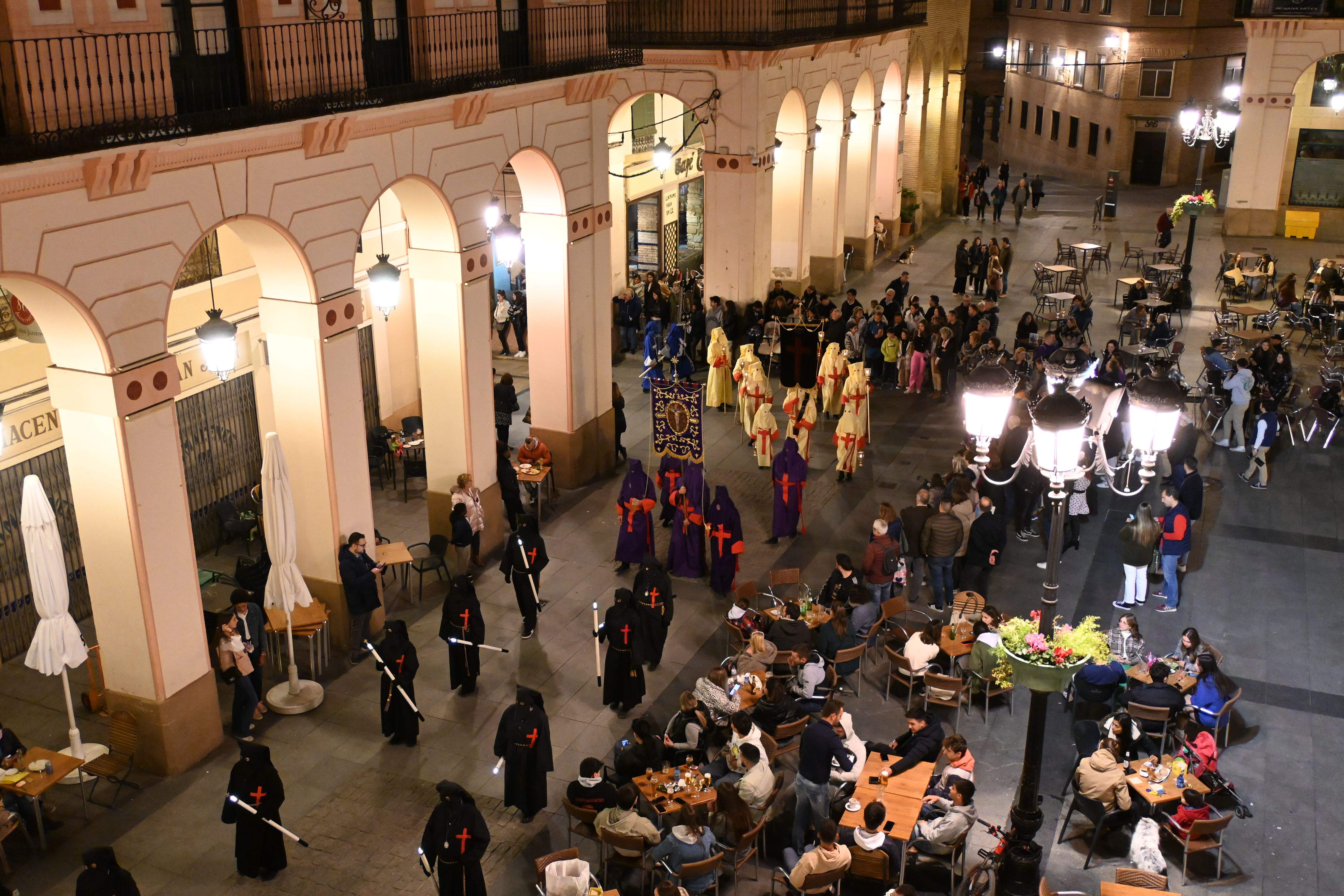 Procesión del Cristo Atado a la Columna. Foto Carlos Jalle