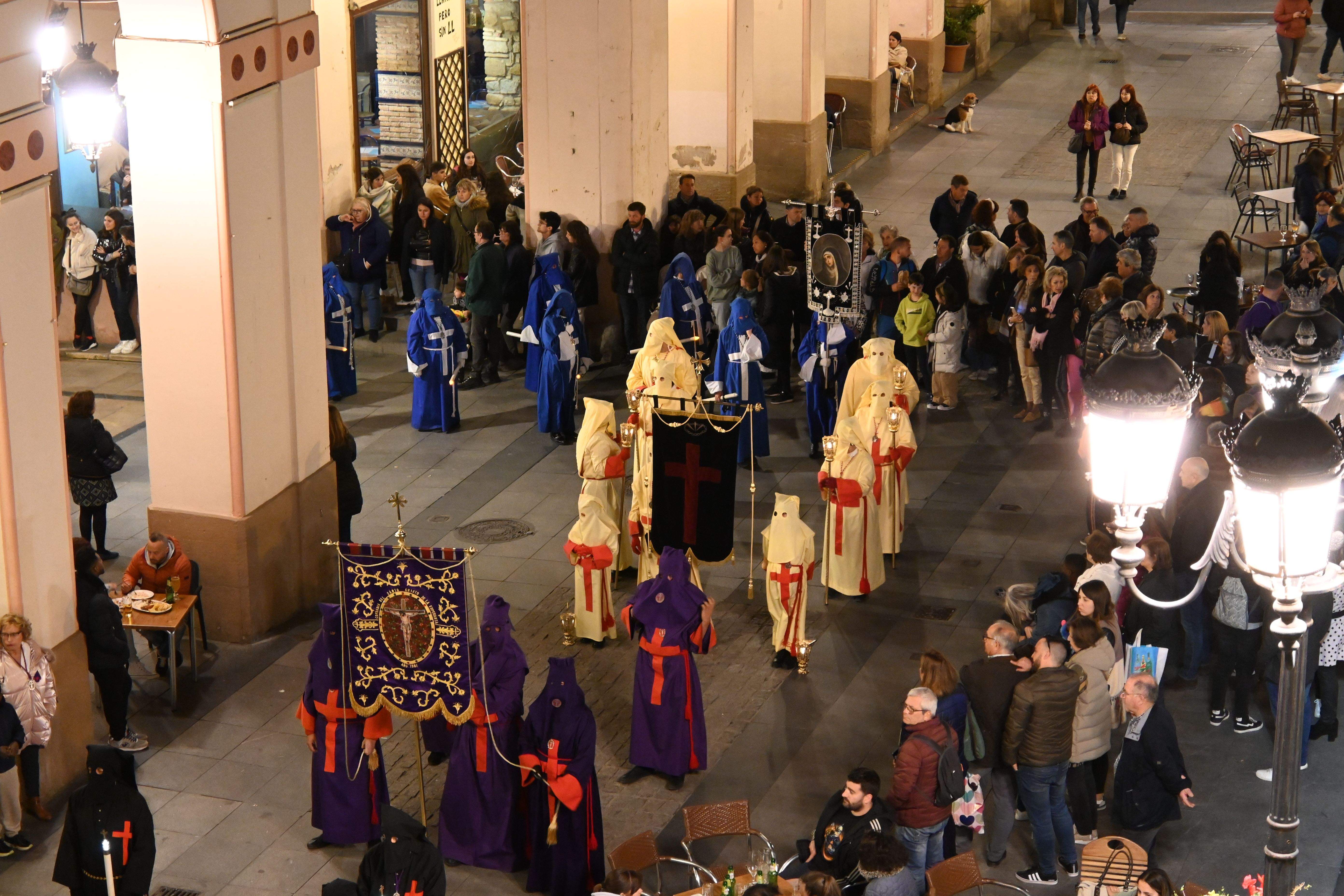 Procesión del Cristo Atado a la Columna. Foto Carlos Jalle