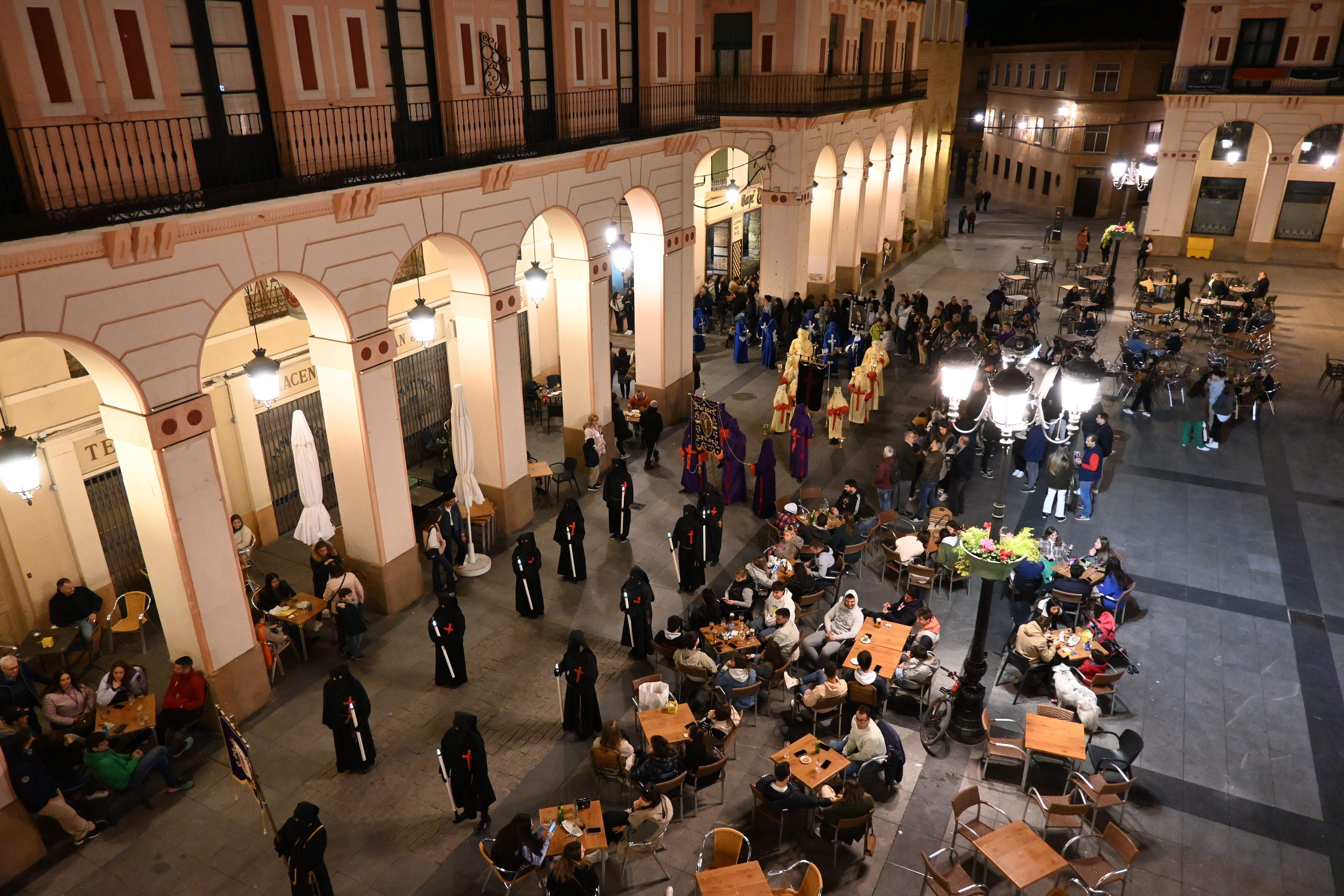 Procesión del Cristo Atado a la Columna. Foto Carlos Jalle
