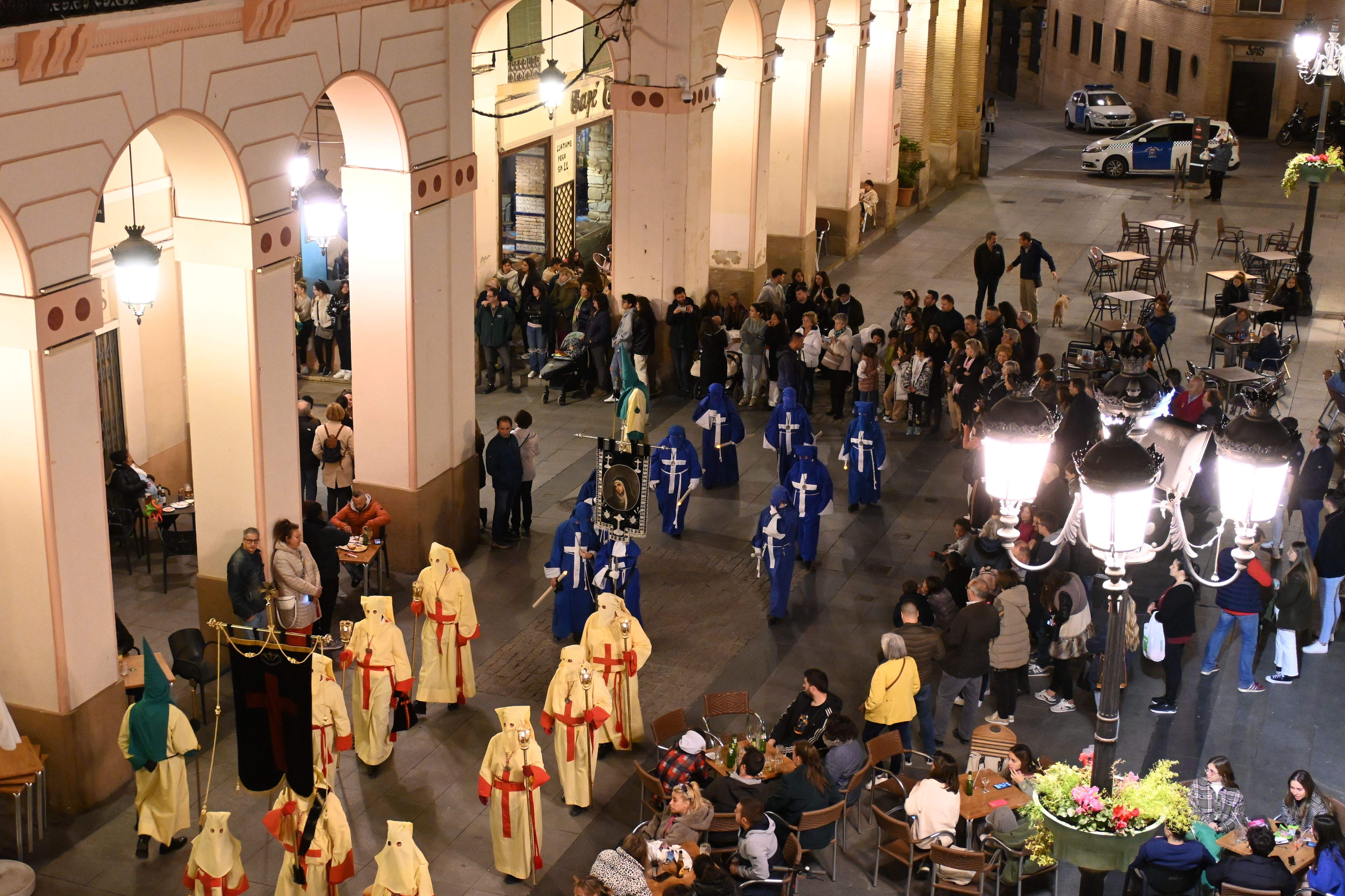 Procesión del Cristo Atado a la Columna. Foto Carlos Jalle