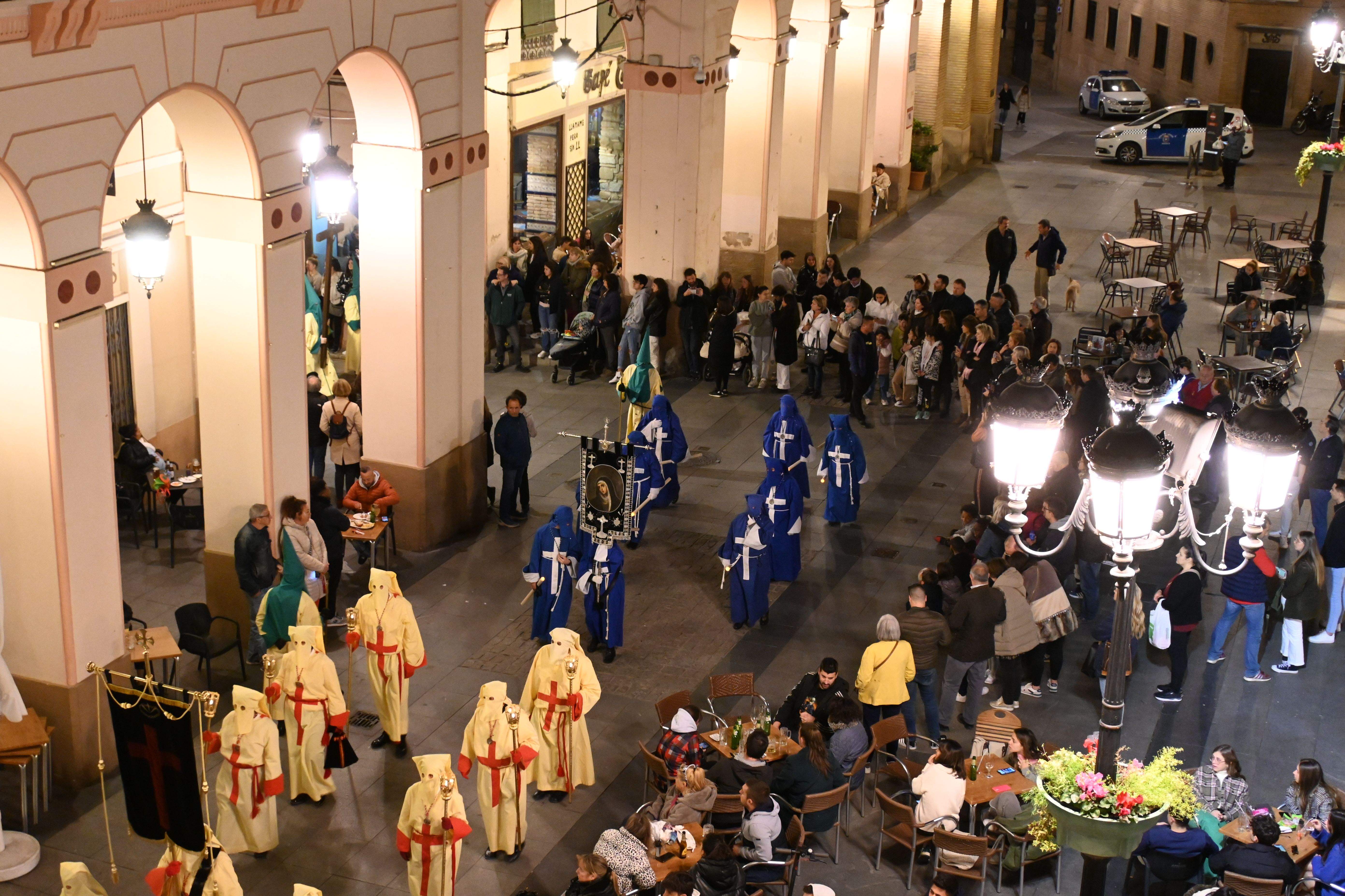 Procesión del Cristo Atado a la Columna. Foto Carlos Jalle