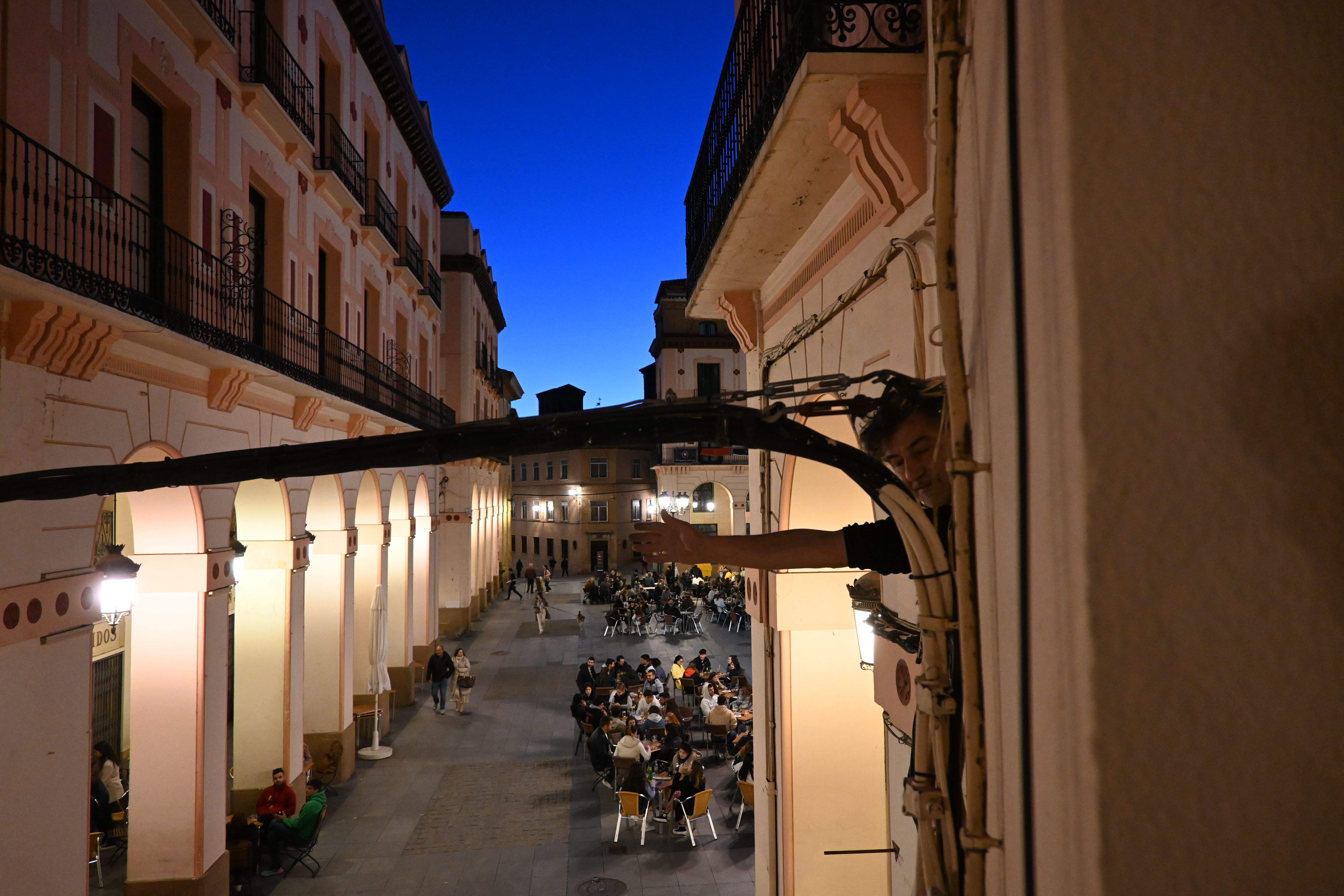 Procesión del Cristo Atado a la Columna. Foto Carlos Jalle