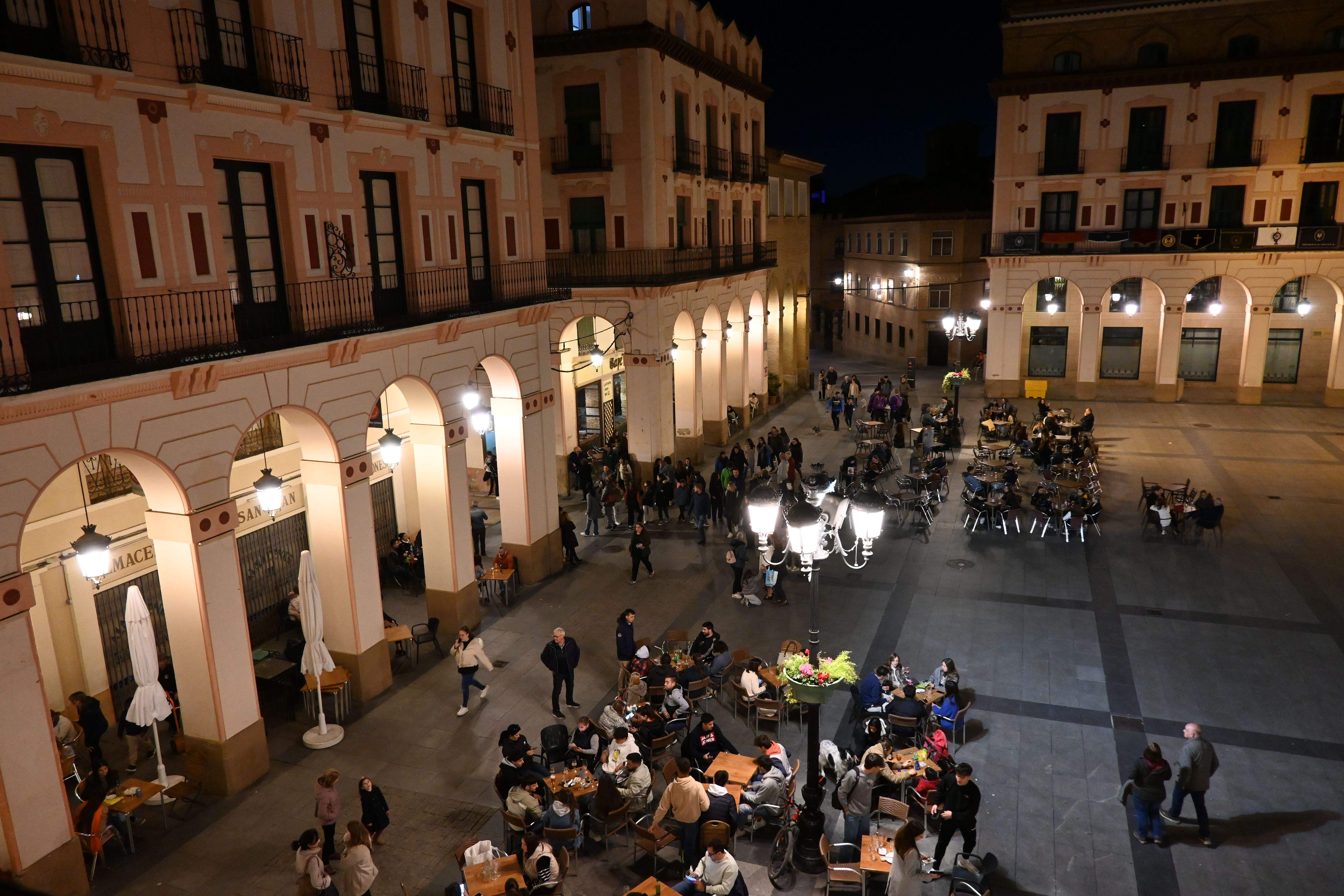 Procesión del Cristo Atado a la Columna. Foto Carlos Jalle