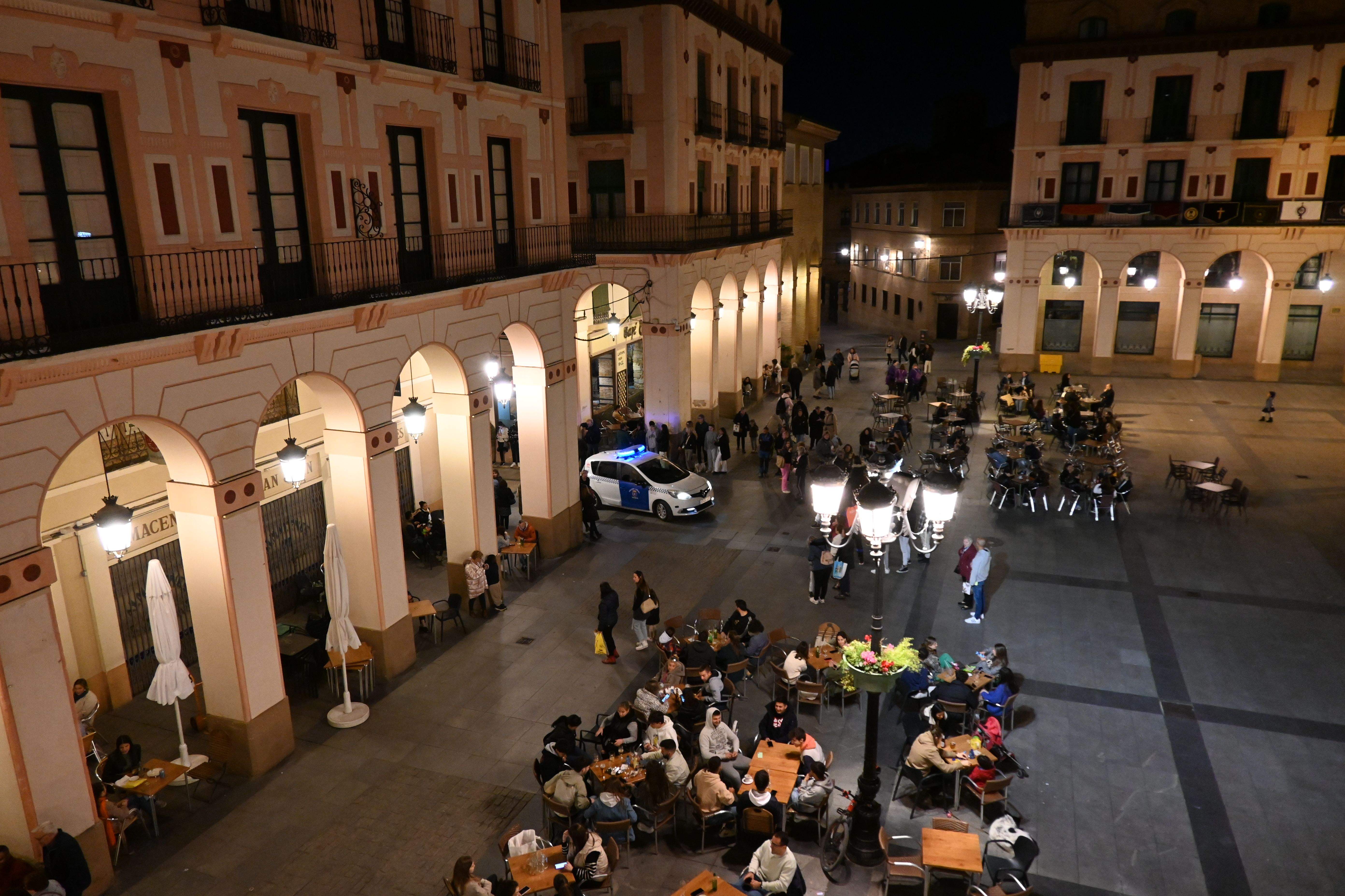 Procesión del Cristo Atado a la Columna. Foto Carlos Jalle