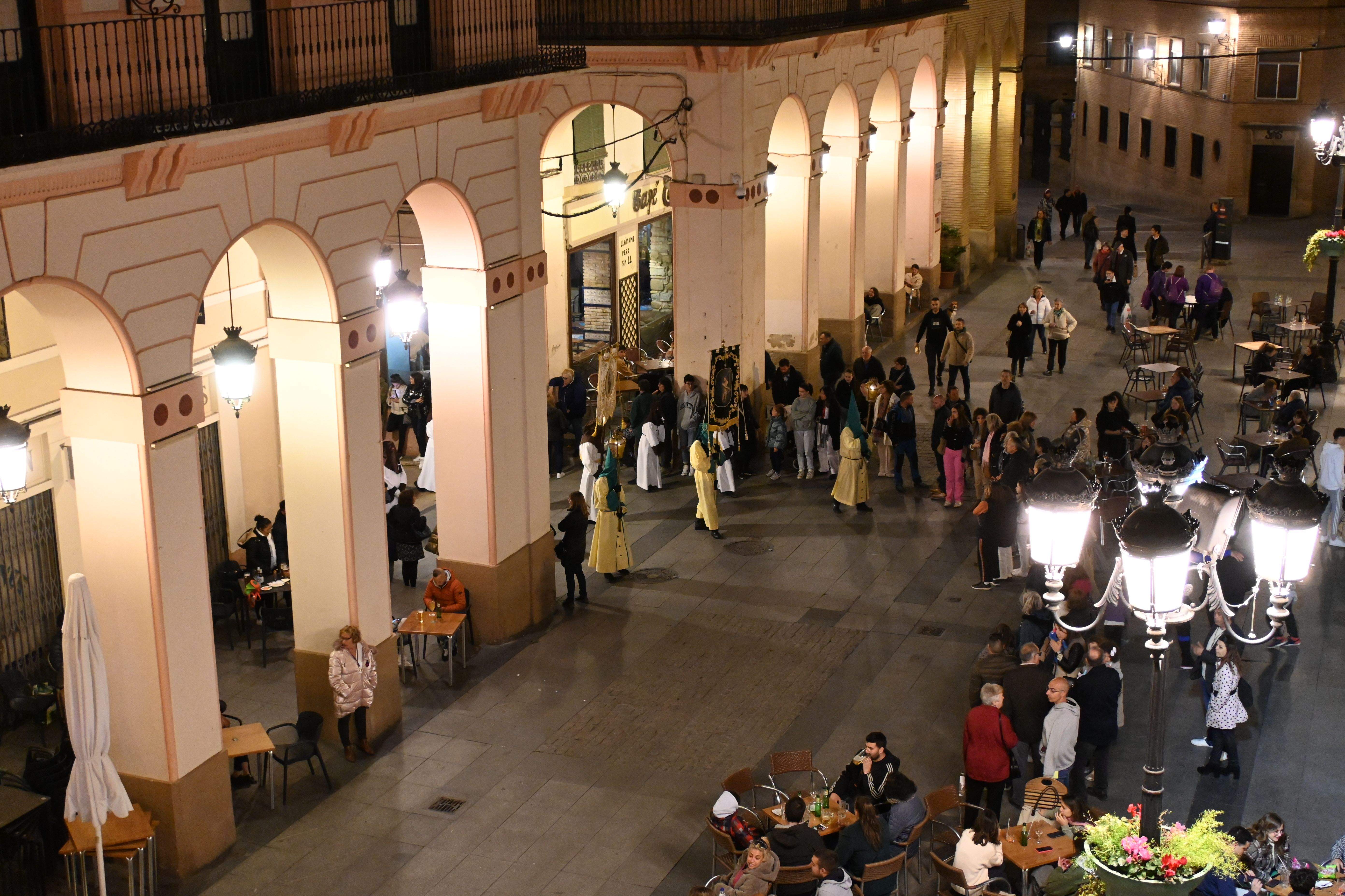 Procesión del Cristo Atado a la Columna. Foto Carlos Jalle