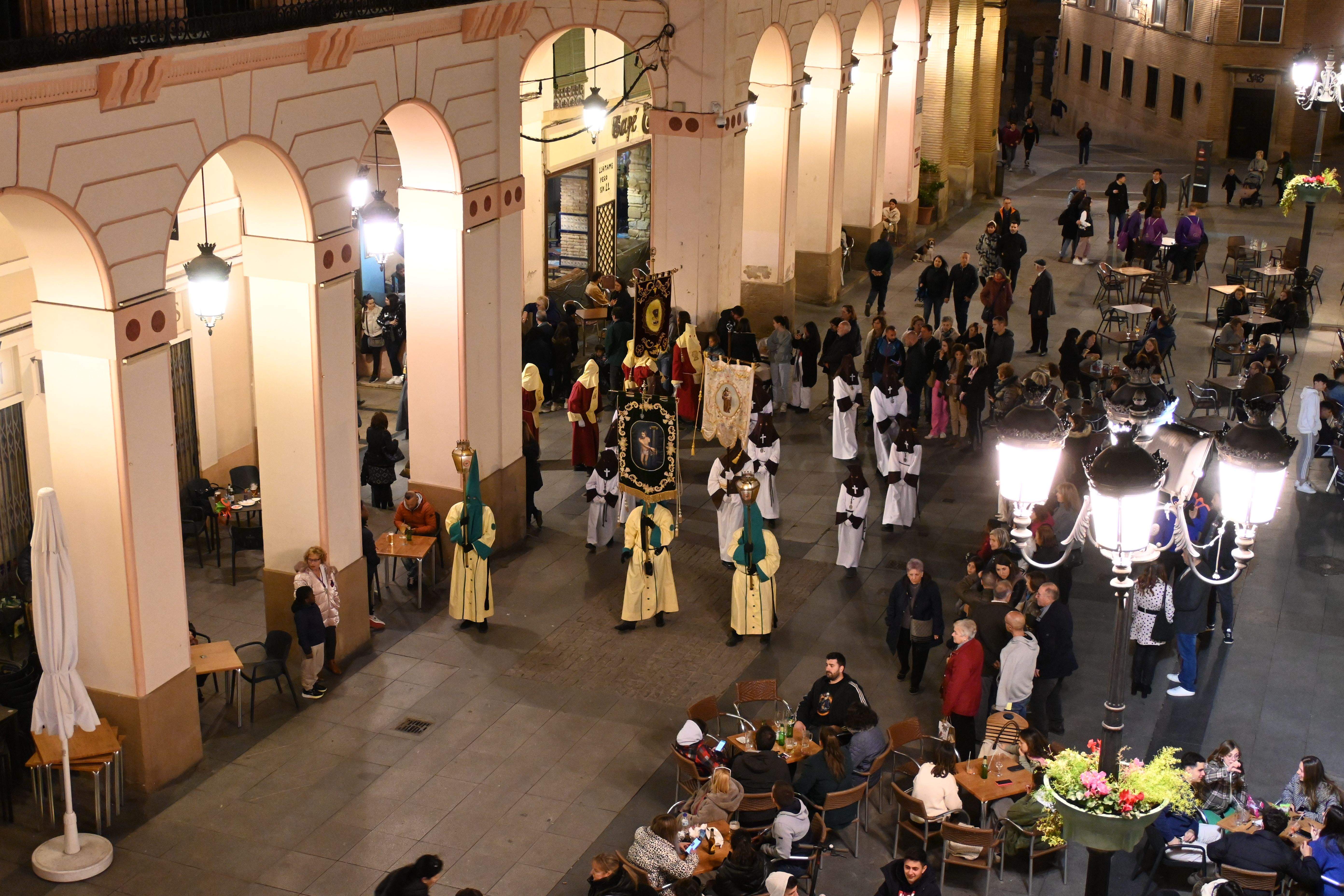 Procesión del Cristo Atado a la Columna. Foto Carlos Jalle