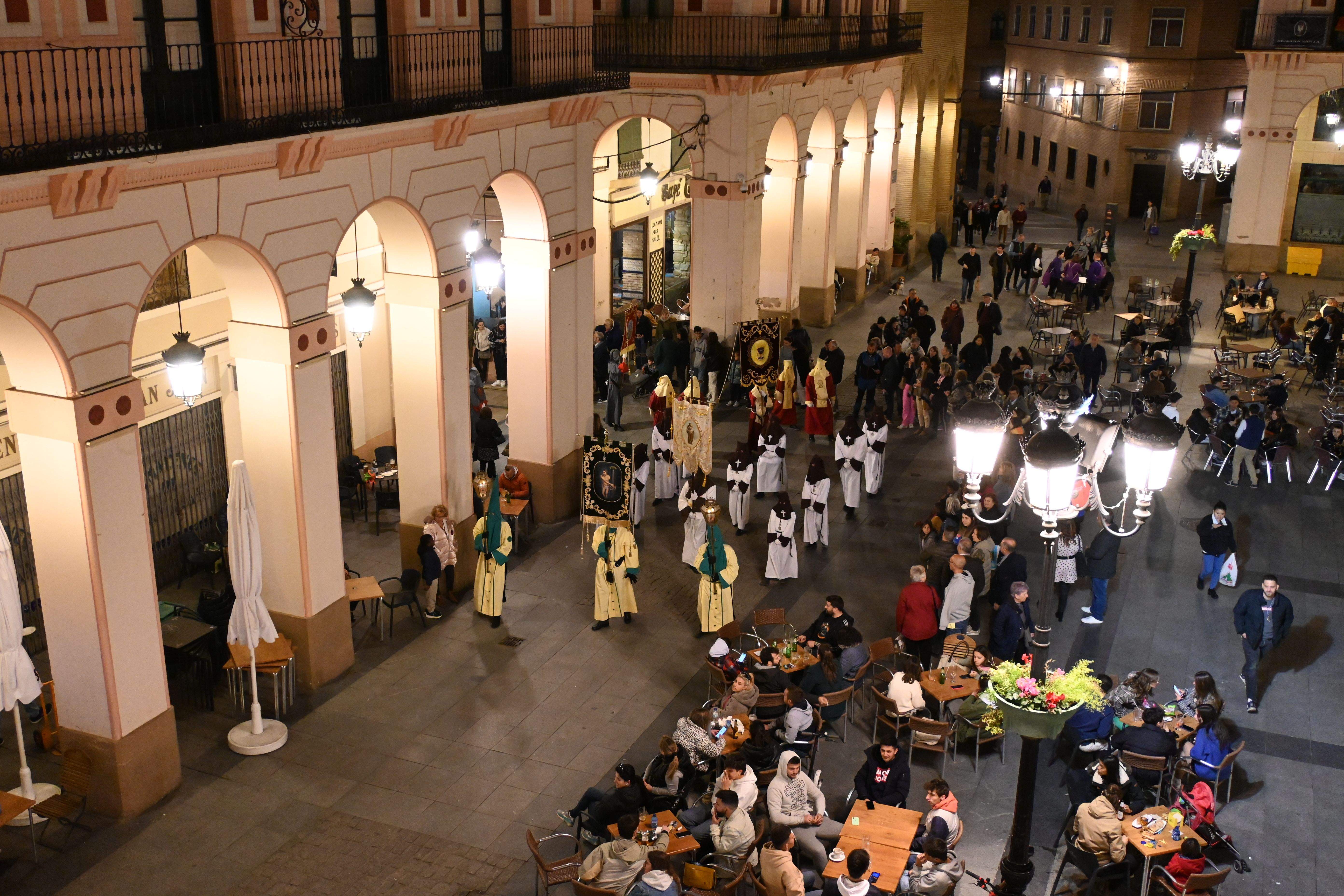 Procesión del Cristo Atado a la Columna. Foto Carlos Jalle
