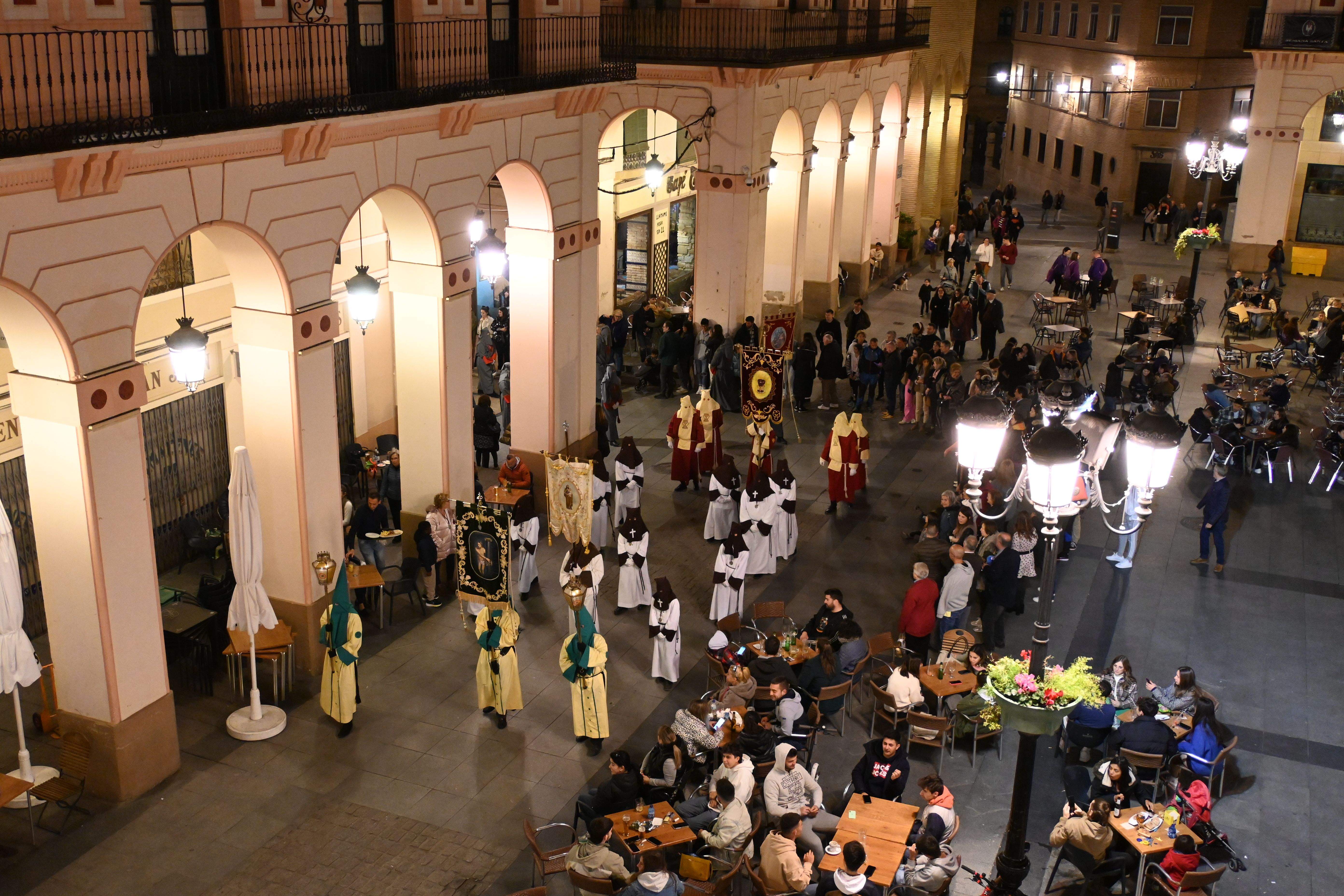 Procesión del Cristo Atado a la Columna. Foto Carlos Jalle