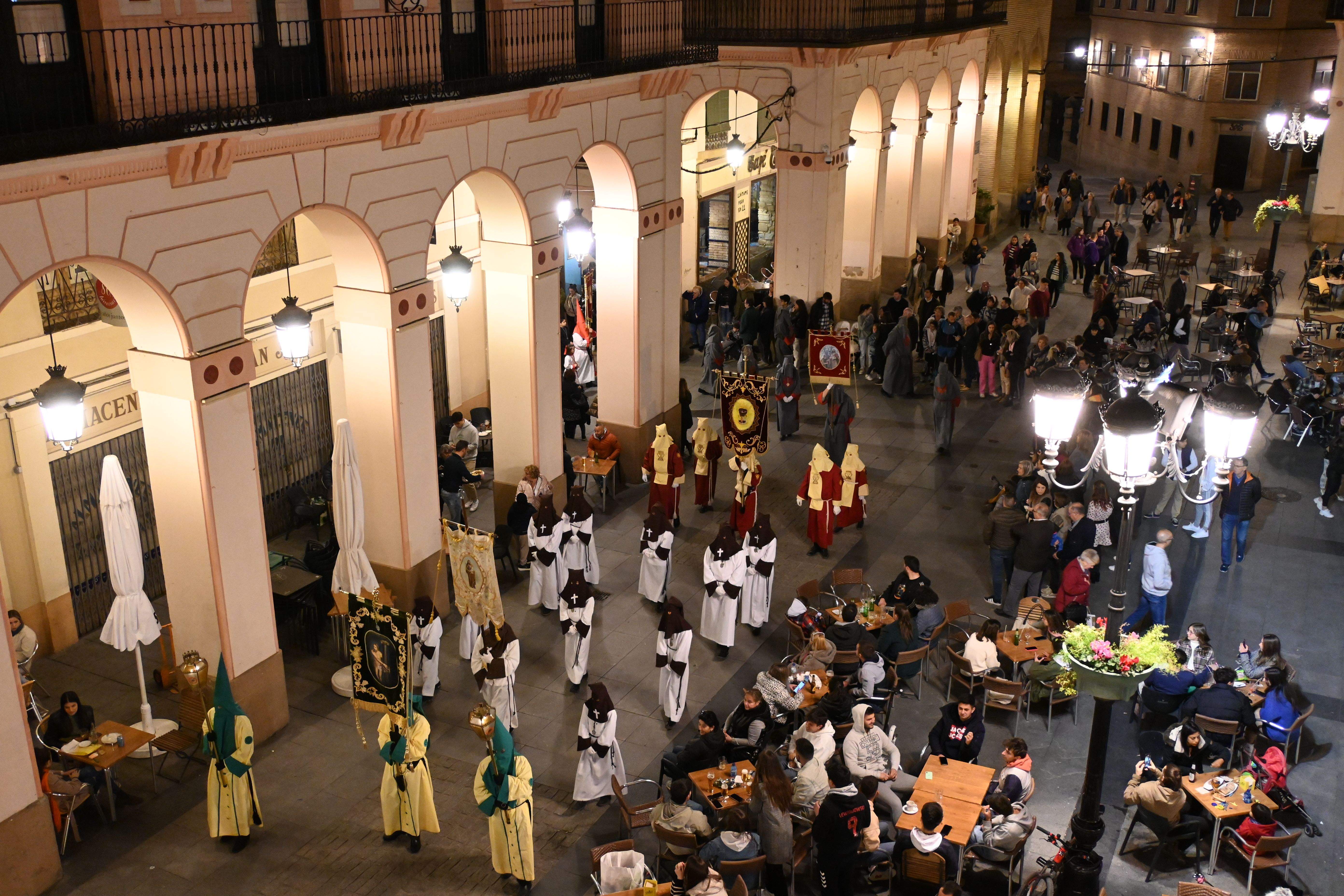 Procesión del Cristo Atado a la Columna. Foto Carlos Jalle