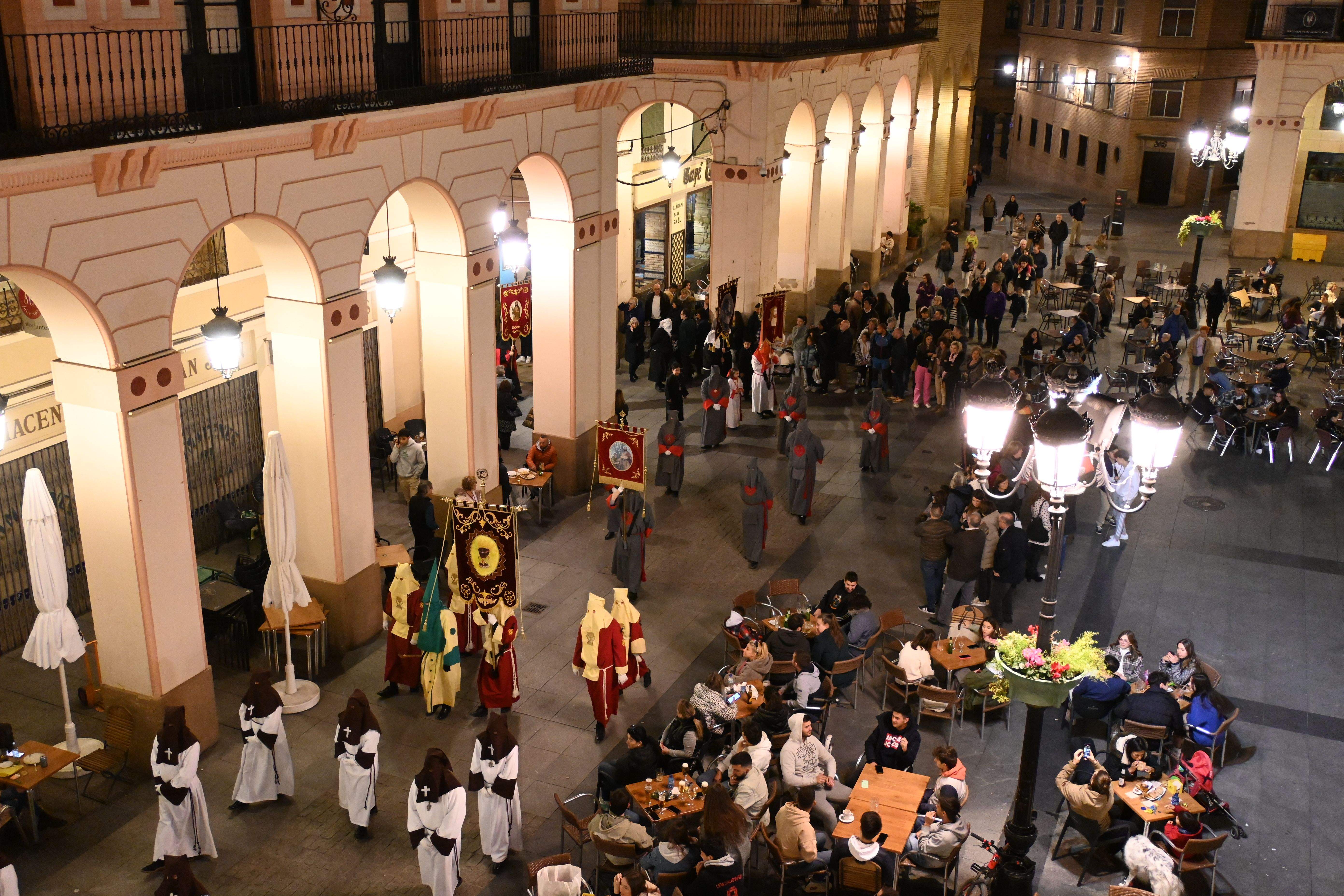 Procesión del Cristo Atado a la Columna. Foto Carlos Jalle