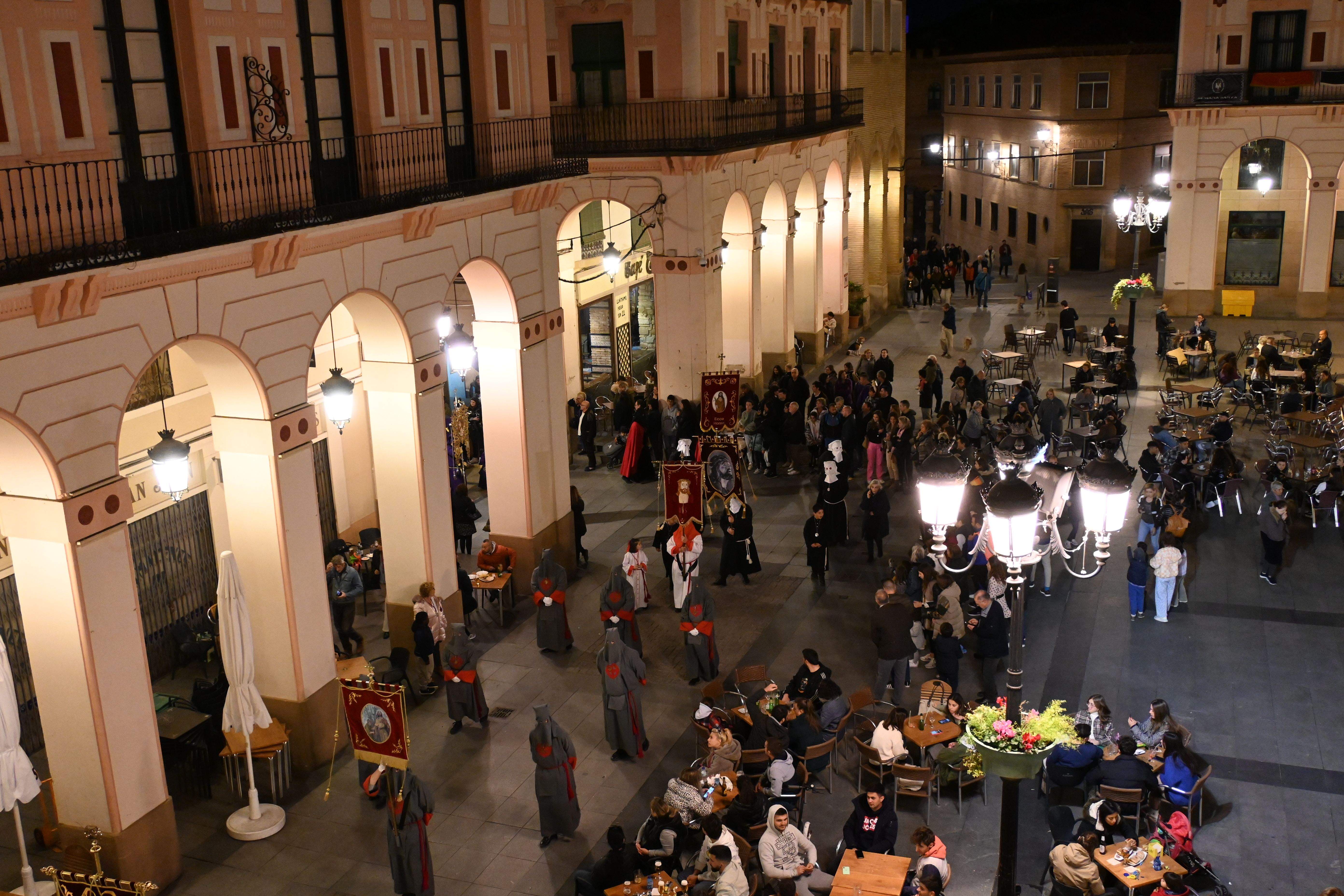 Procesión del Cristo Atado a la Columna. Foto Carlos Jalle