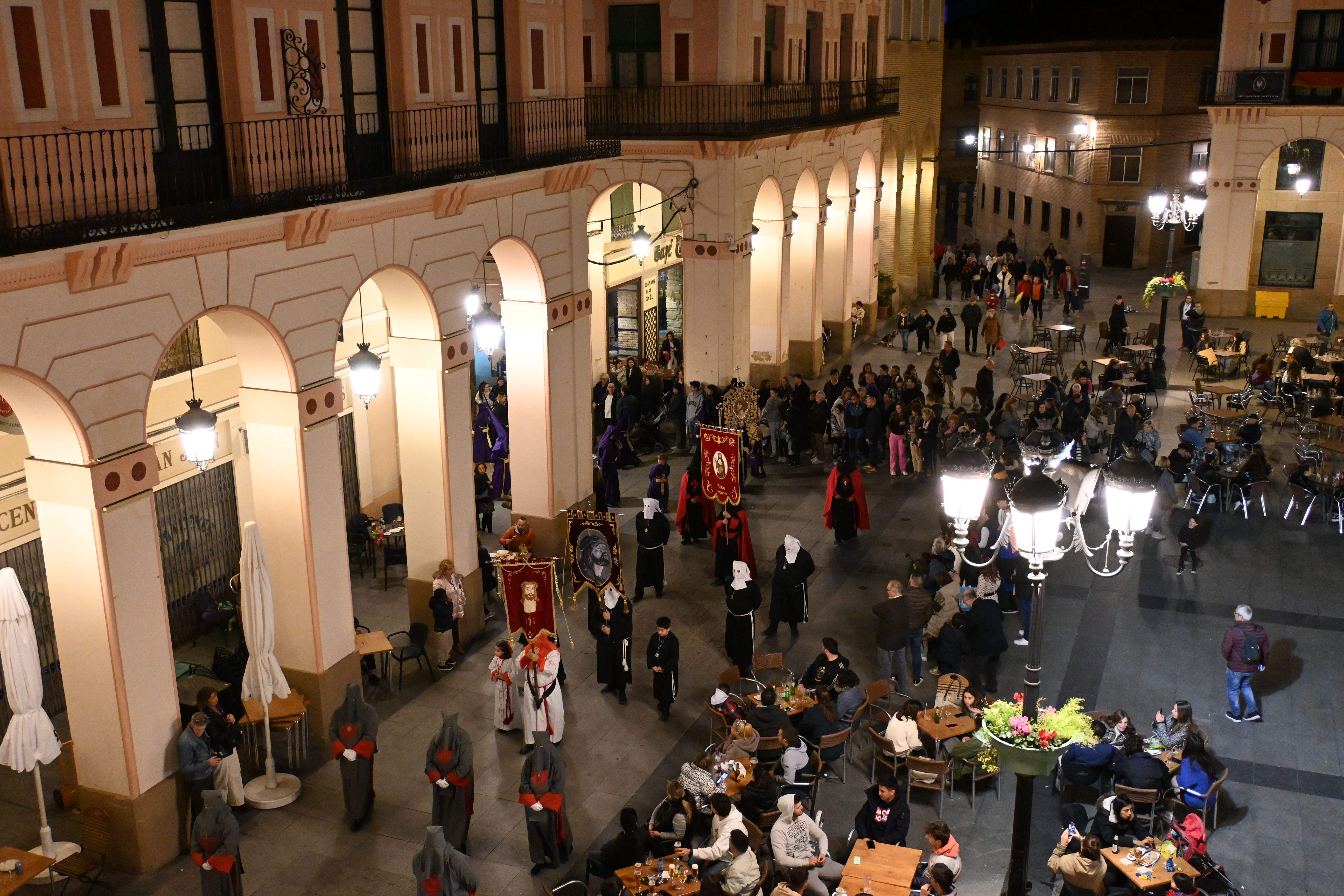 Procesión del Cristo Atado a la Columna. Foto Carlos Jalle