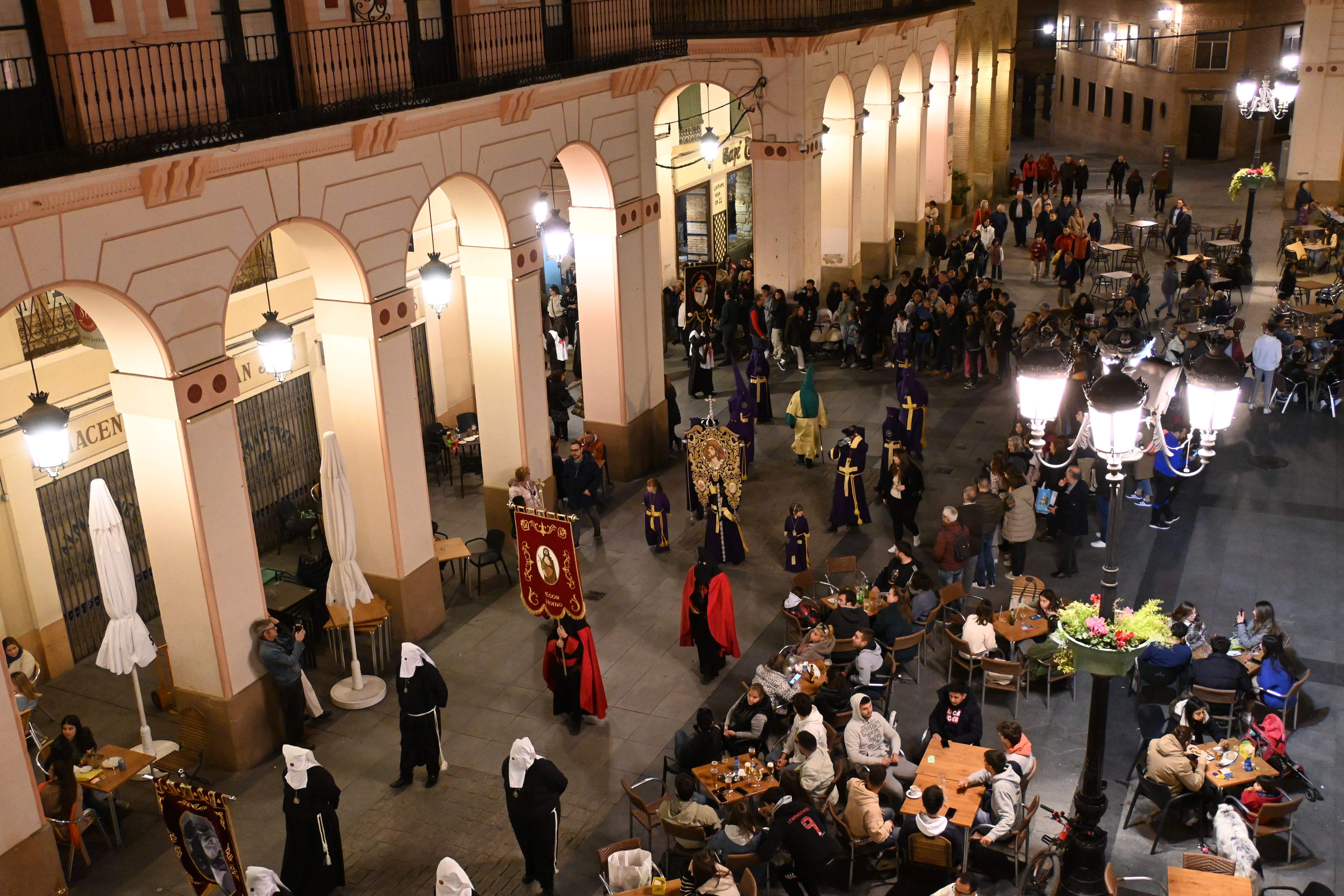 Procesión del Cristo Atado a la Columna. Foto Carlos Jalle