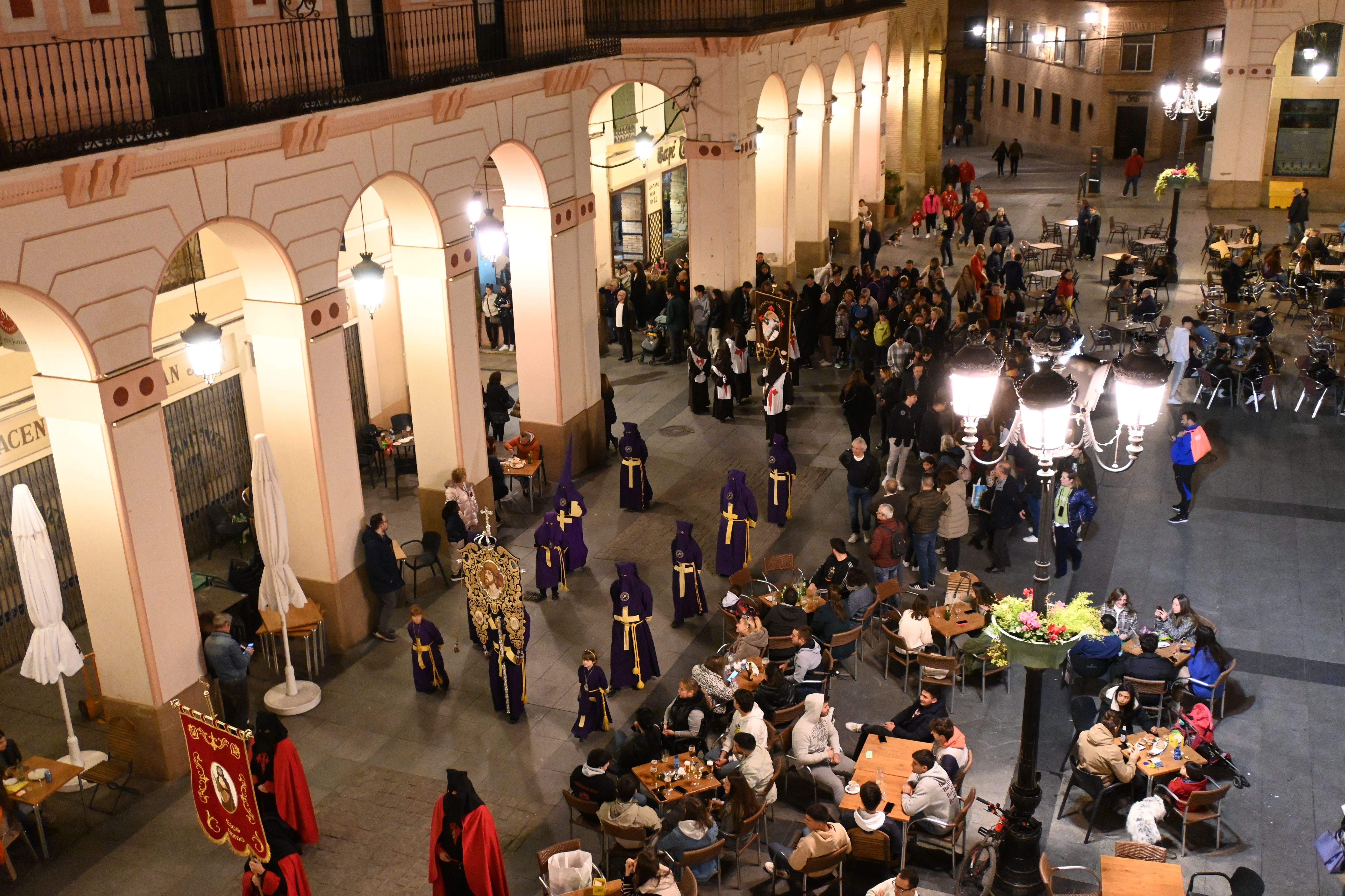 Procesión del Cristo Atado a la Columna. Foto Carlos Jalle