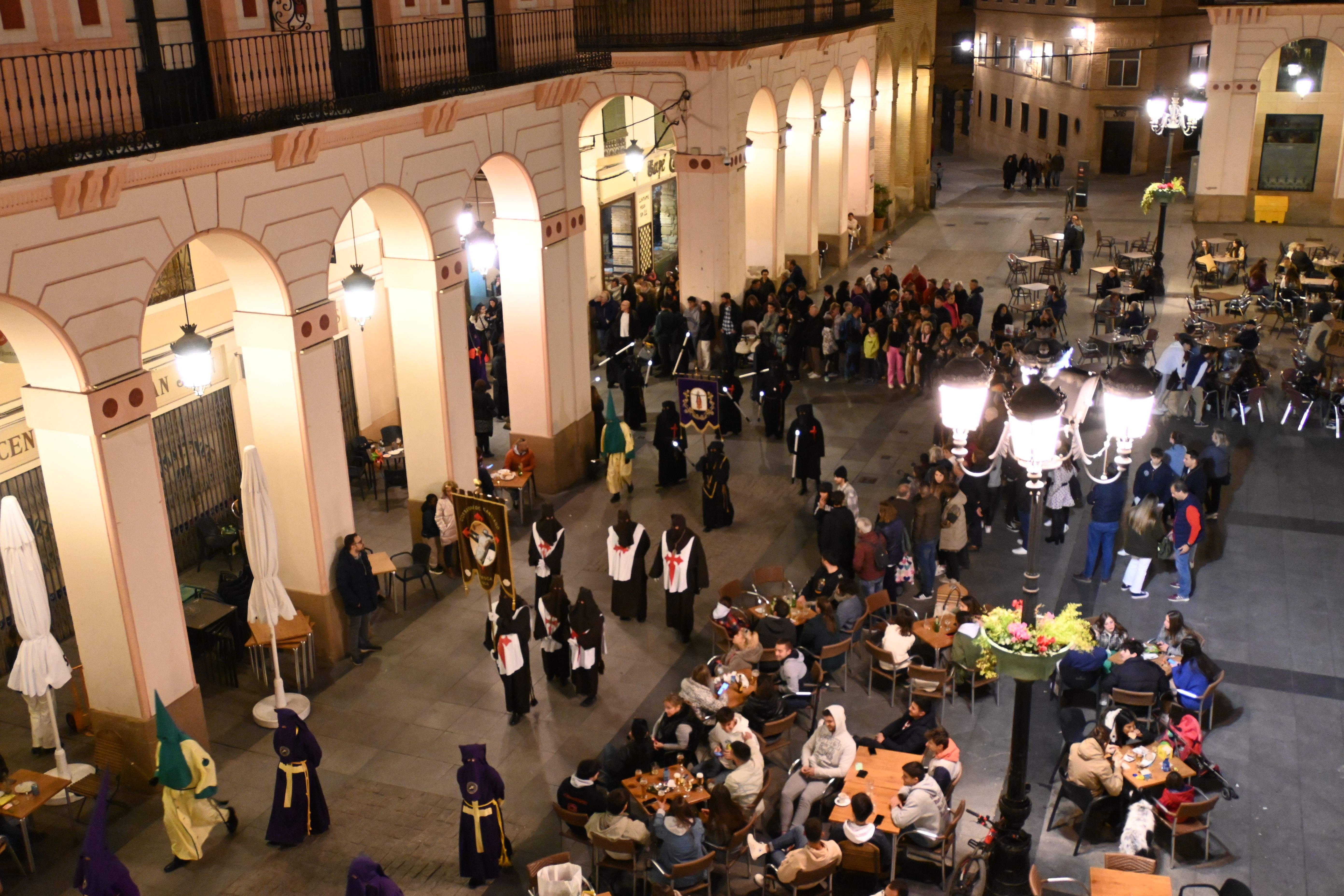 Procesión del Cristo Atado a la Columna. Foto Carlos Jalle