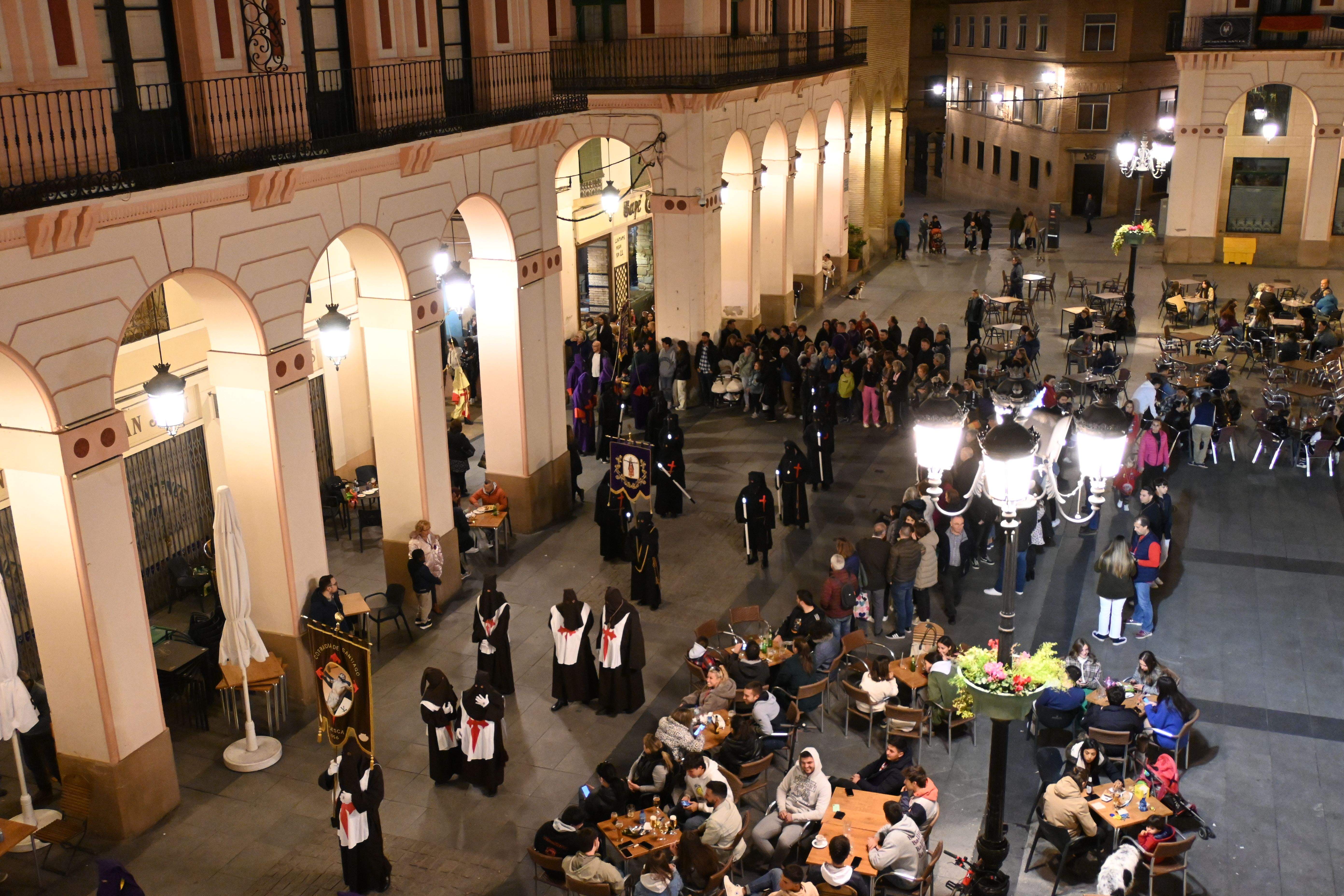Procesión del Cristo Atado a la Columna. Foto Carlos Jalle