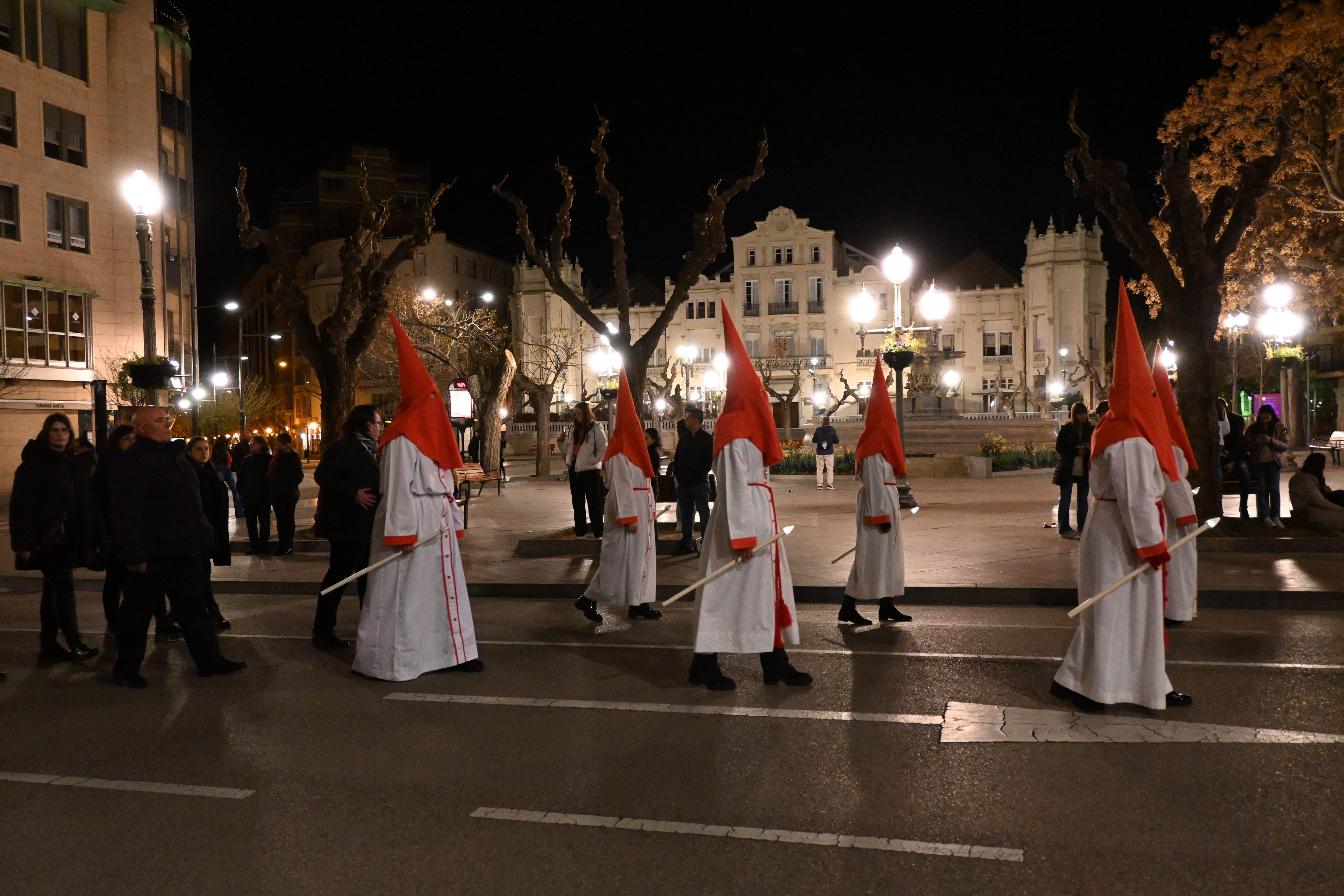 Procesión de la Coronación de Espinas en Huesca. Foto Carlos Jalle