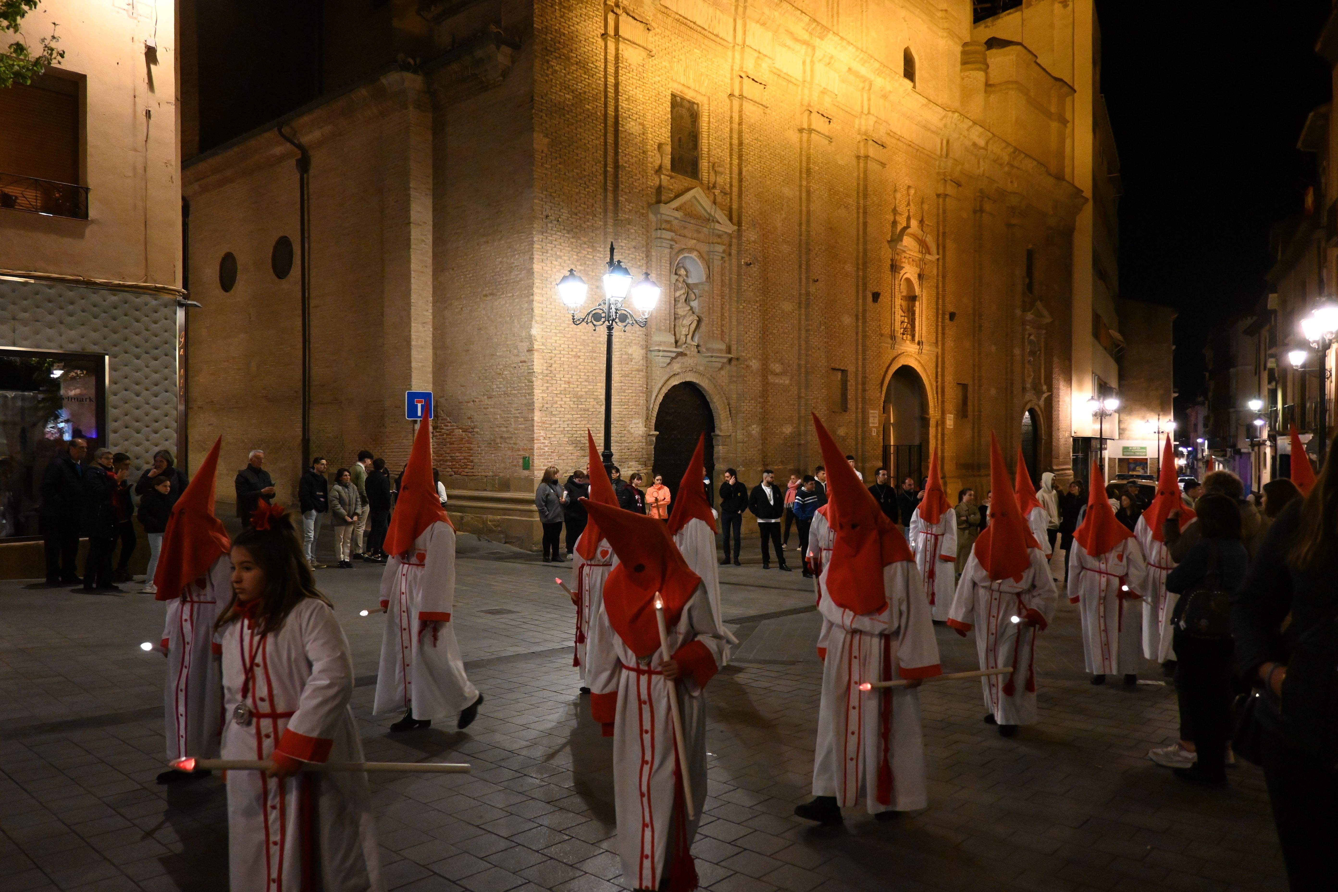 Procesión de la Coronación de Espinas en Huesca. Foto Carlos Jalle