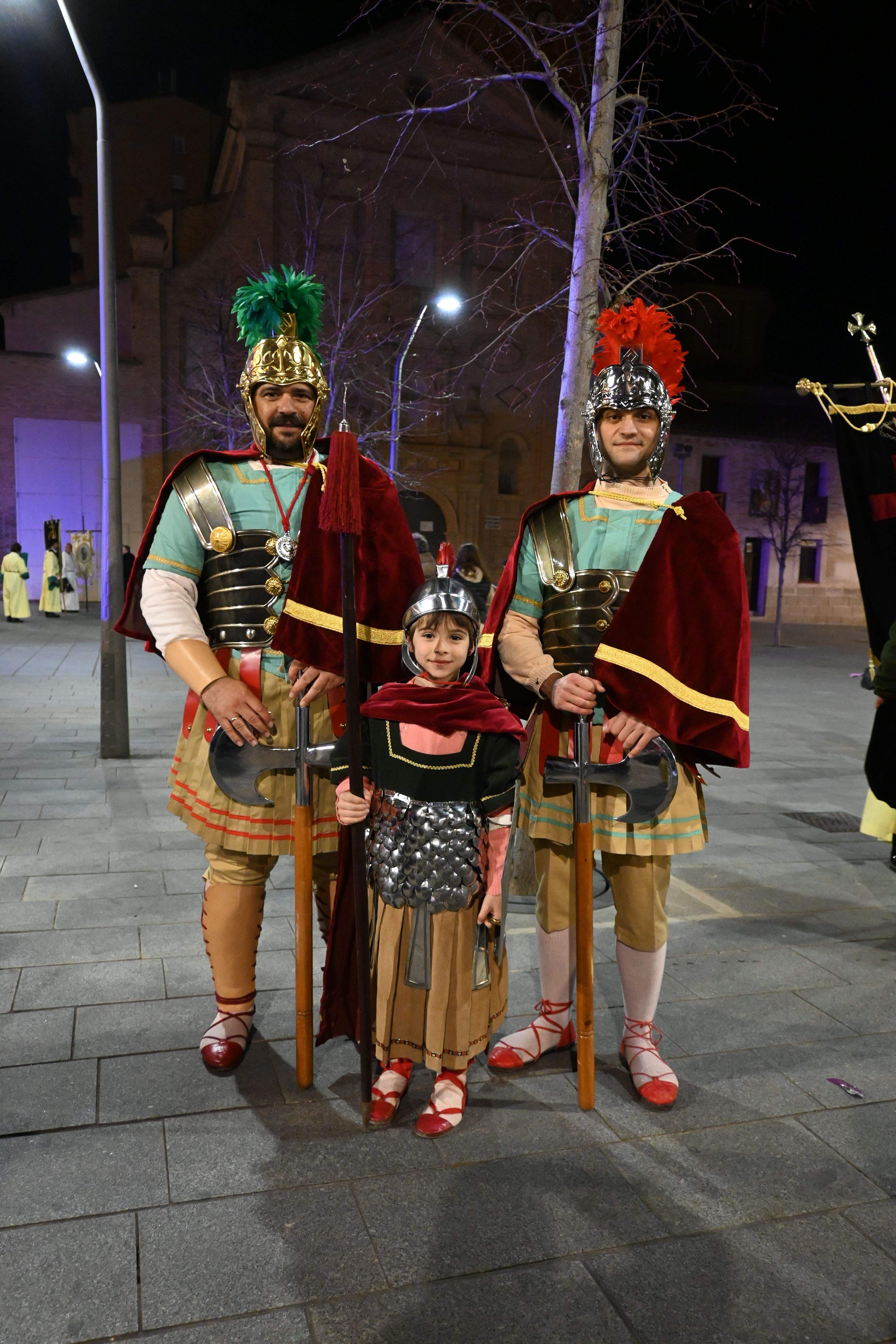 Procesión de la Coronación de Espinas en Huesca. Foto Carlos Jalle