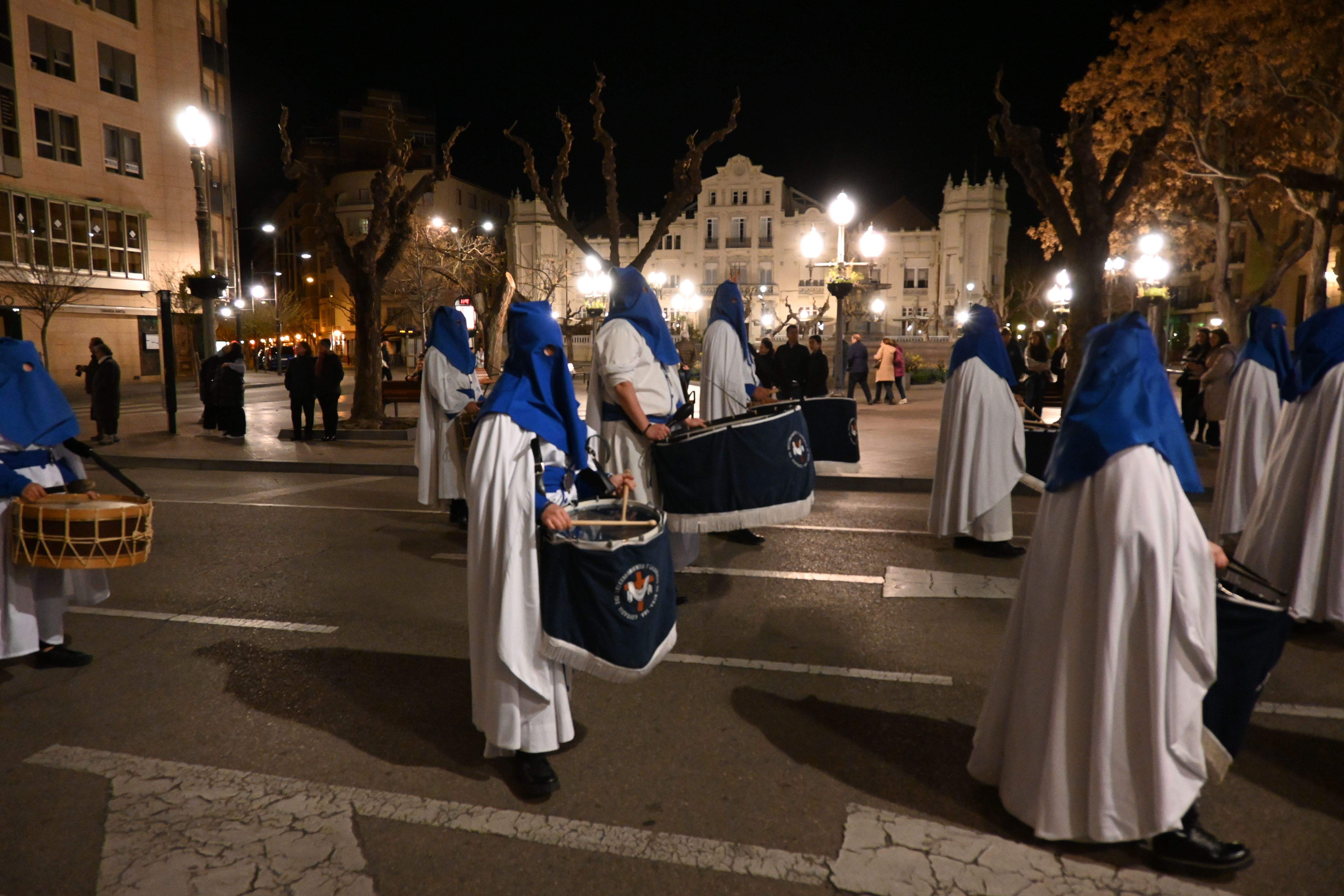 Procesión de la Coronación de Espinas en Huesca. Foto Carlos Jalle