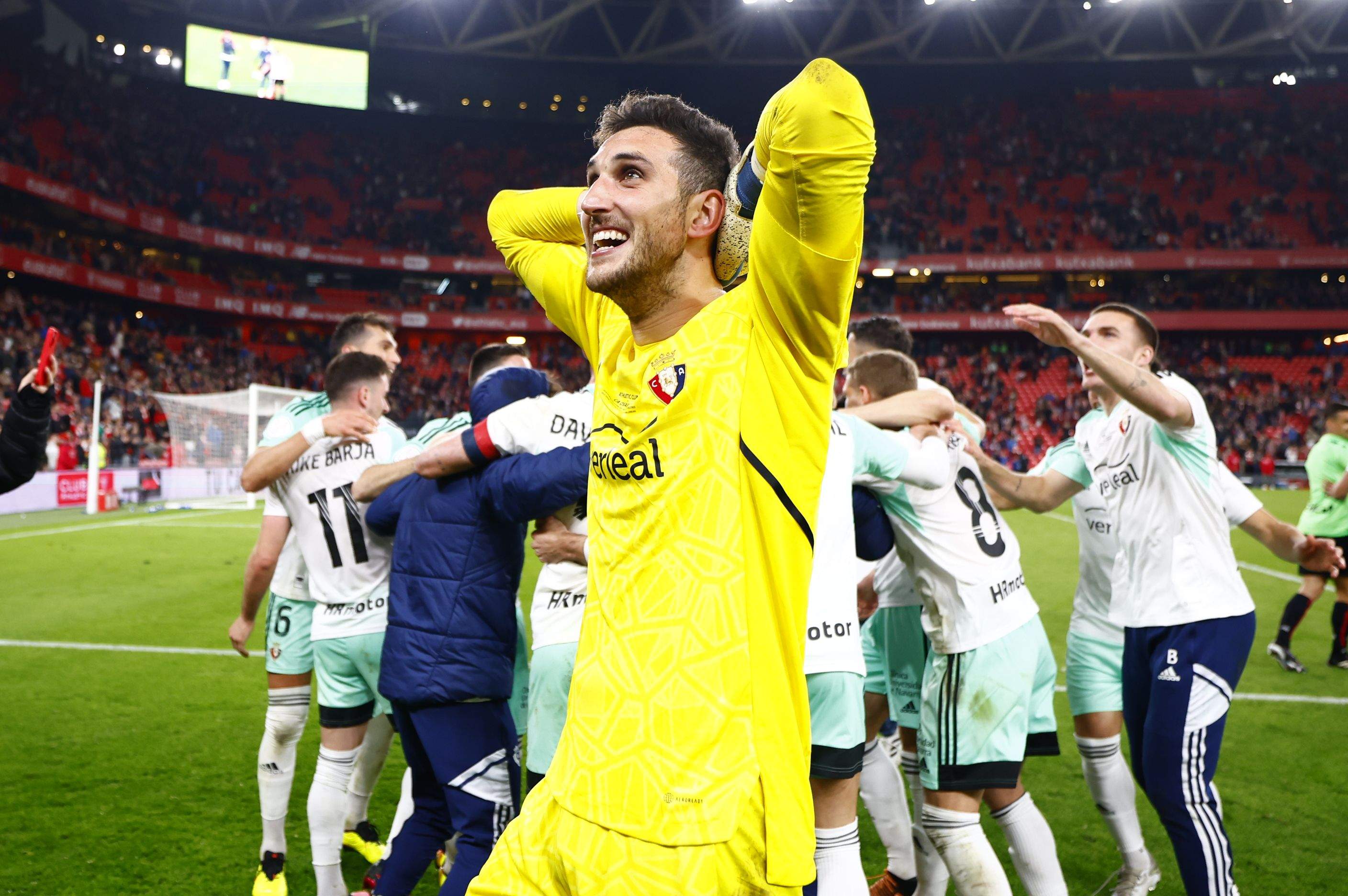 Sergio Herrera, portero de Osasuna. Foto: CA Osasuna Sergio Herrera, portero de Osasuna. Foto: CA Osasuna