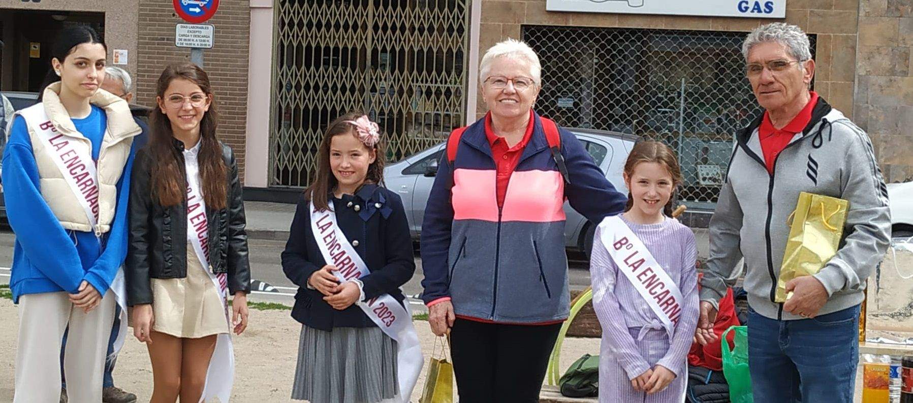 Entrega de premios del torneo de petanca del Barrio de la Encarnación.