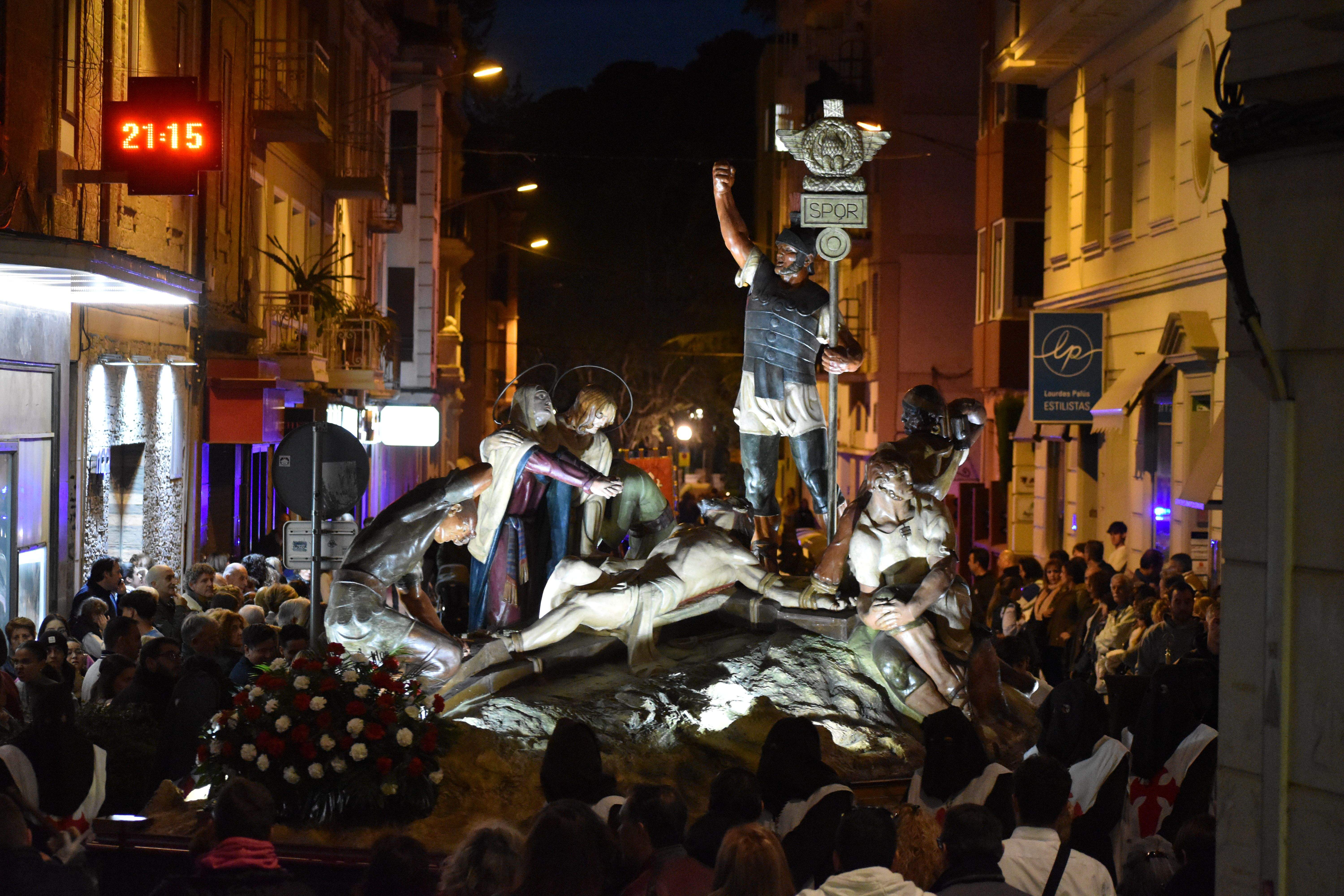 Procesión de la Enclavación. Foto Carlos Jalle