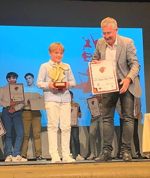 Mateo Broc, mejor deportista promesa de Teruel.